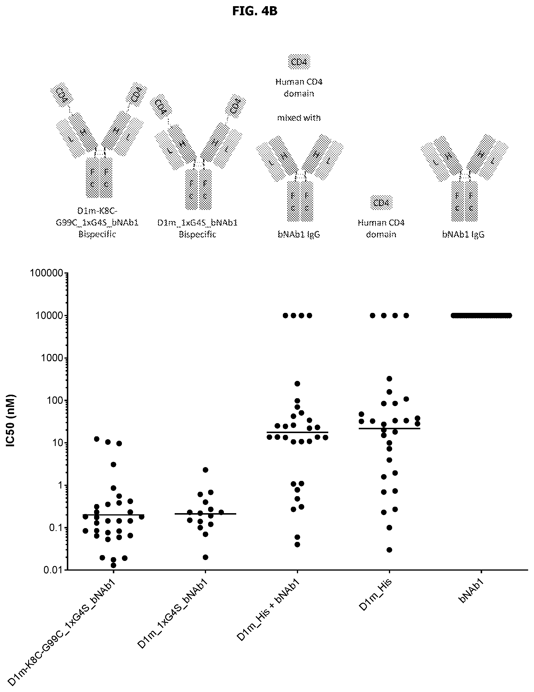 Patent US12583911 Figure 6 – Human immunodeficiency virus GP120 binding proteins