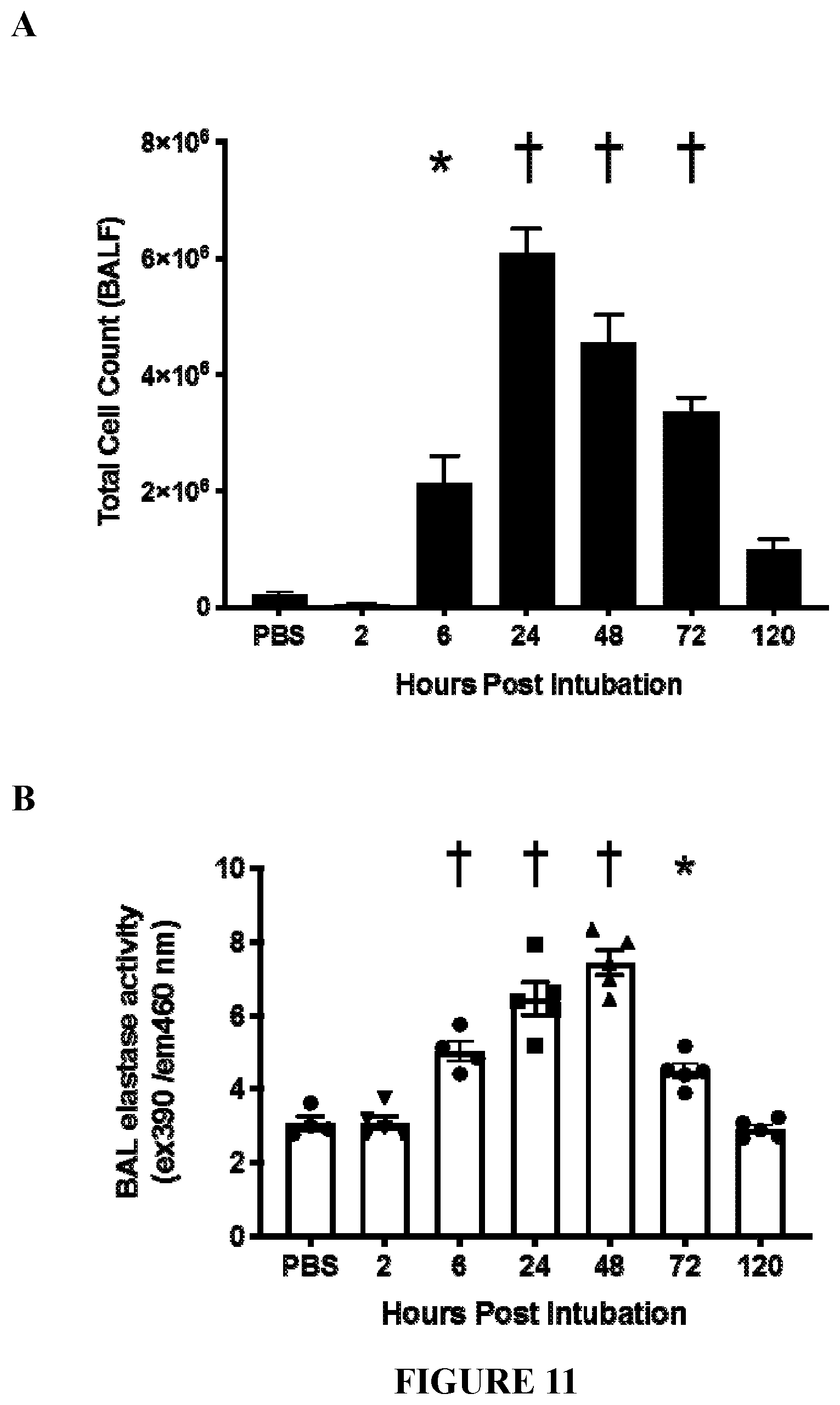 Patent US12583929 Figure 11 – Method of treating acute respiratory distress syndrome