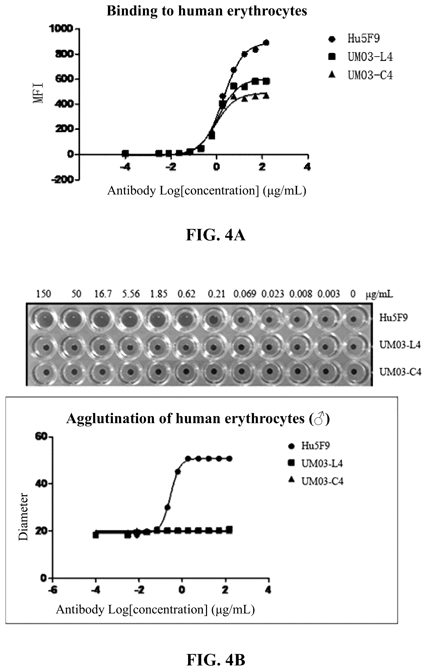 Patent US12583935 Figure 4 – Anti-human CD47 antibody and antigen-binding fragment thereof, and preparation method therefor and use thereof