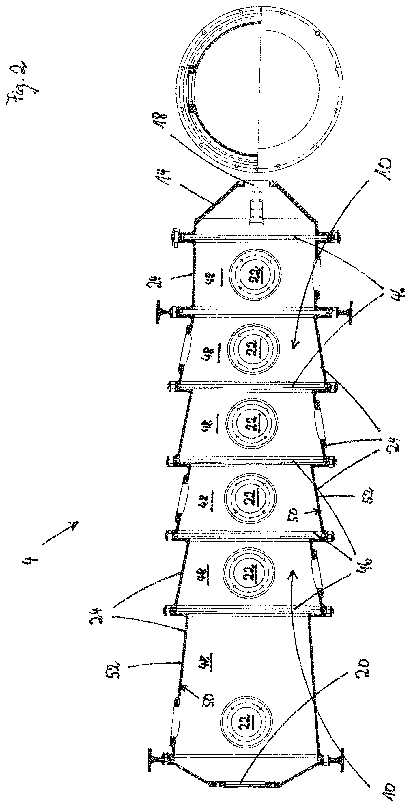 Patent US12583953 Figure 2 – Method for separating polyisoprene and other apolar valuable substances from vegetable feedstock
