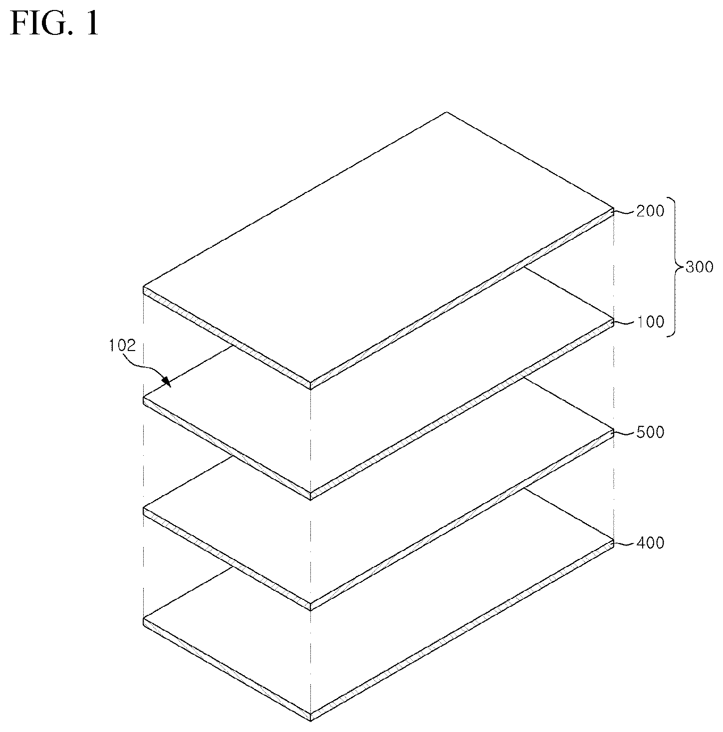 Patent US12583974 Figure 1 – Polyamide-imide-based film, preparation method thereof, and cover window and display device comprising the same