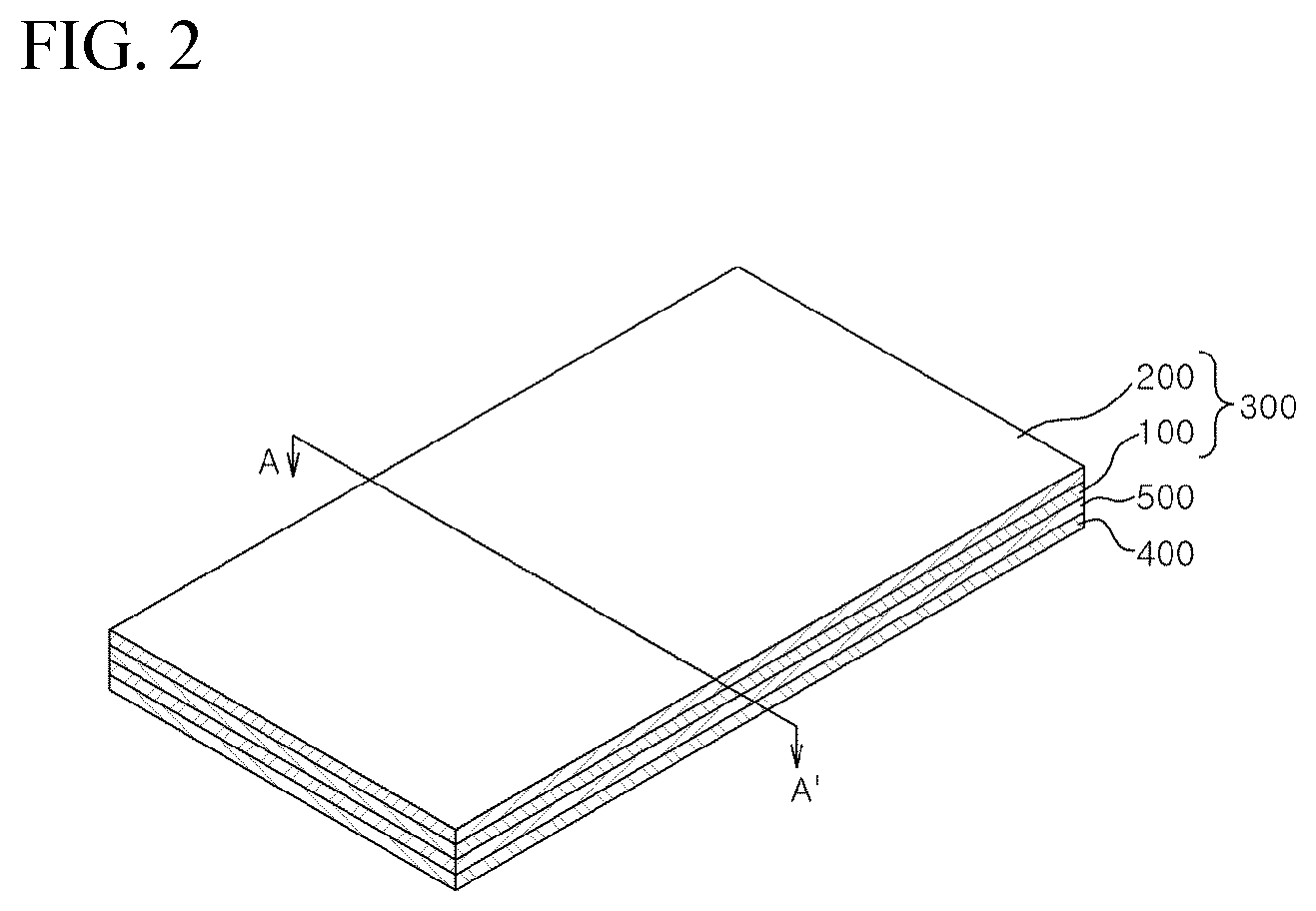 Patent US12583974 Figure 2 – Polyamide-imide-based film, preparation method thereof, and cover window and display device comprising the same