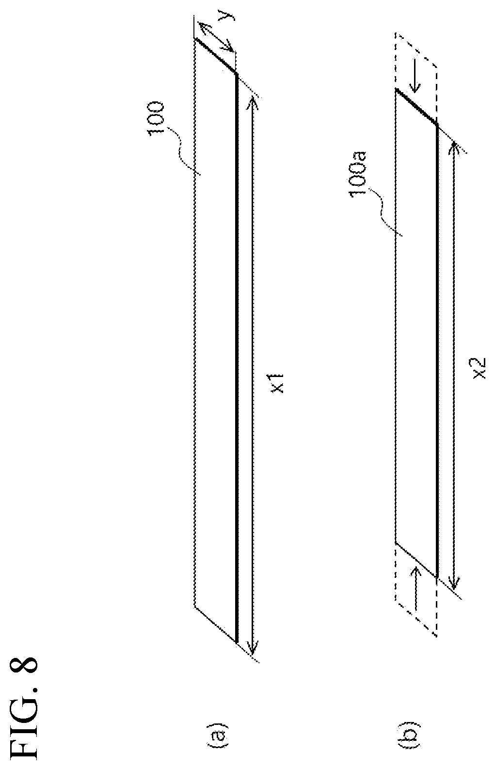 Patent US12583982 Figure 8 – Polyester film, heat-shrinkable label and packaging comprising same