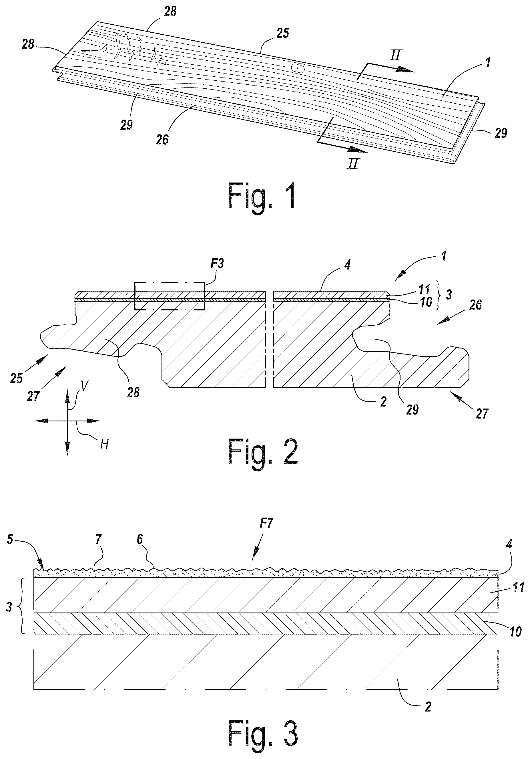Patent US12583986 Figure 1 – Decorative panel and method for manufacturing decorative panels