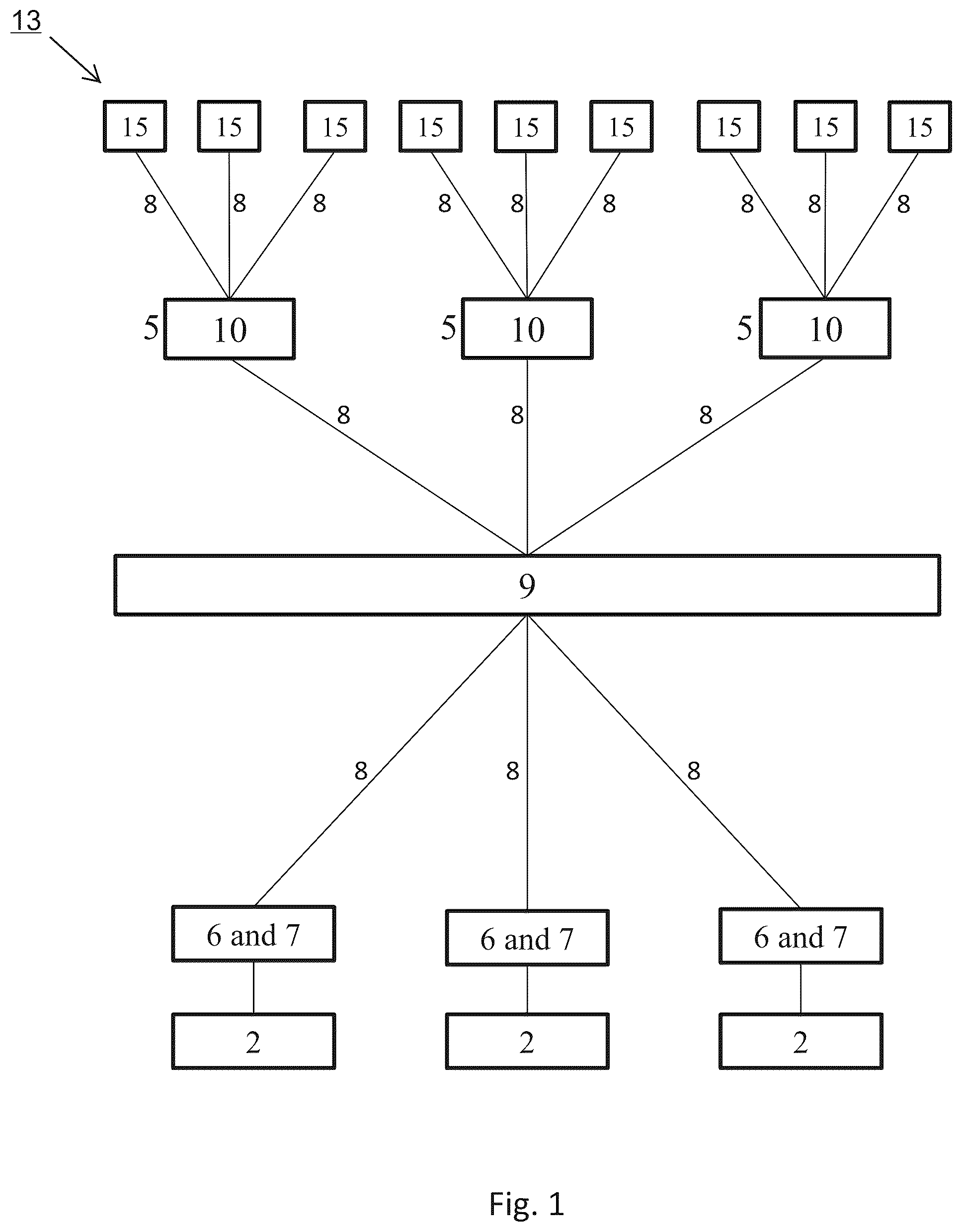 Patent US12586011 Figure 1 – Interactive network and method for securing conveyance services