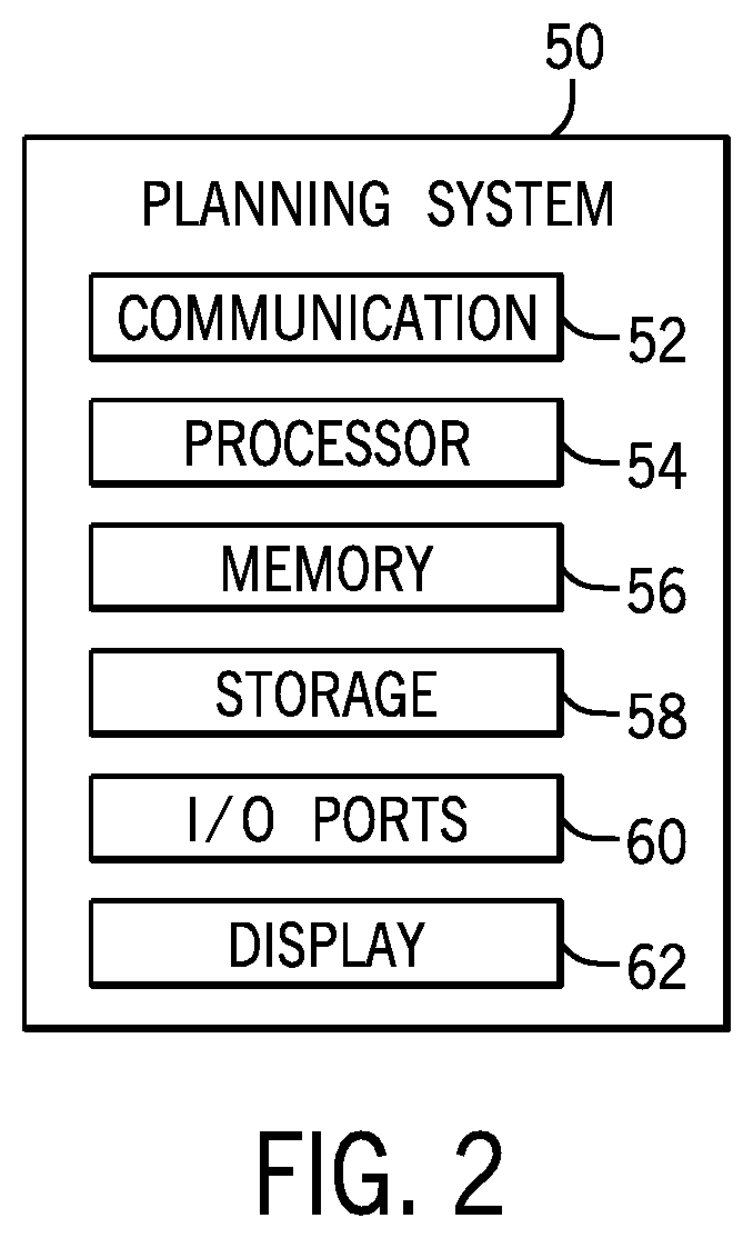 Patent US12586014 Figure 2 – Modular hydrocarbon facility placement planning system