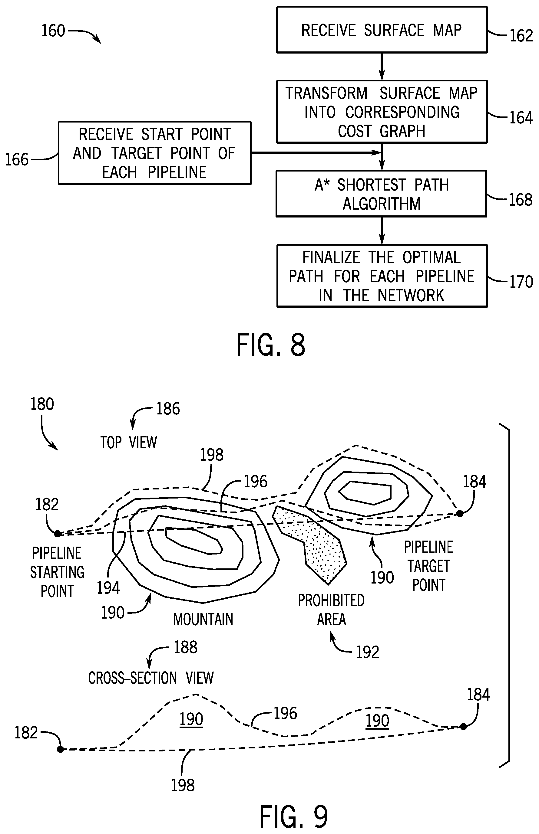 Patent US12586014 Figure 8 – Modular hydrocarbon facility placement planning system