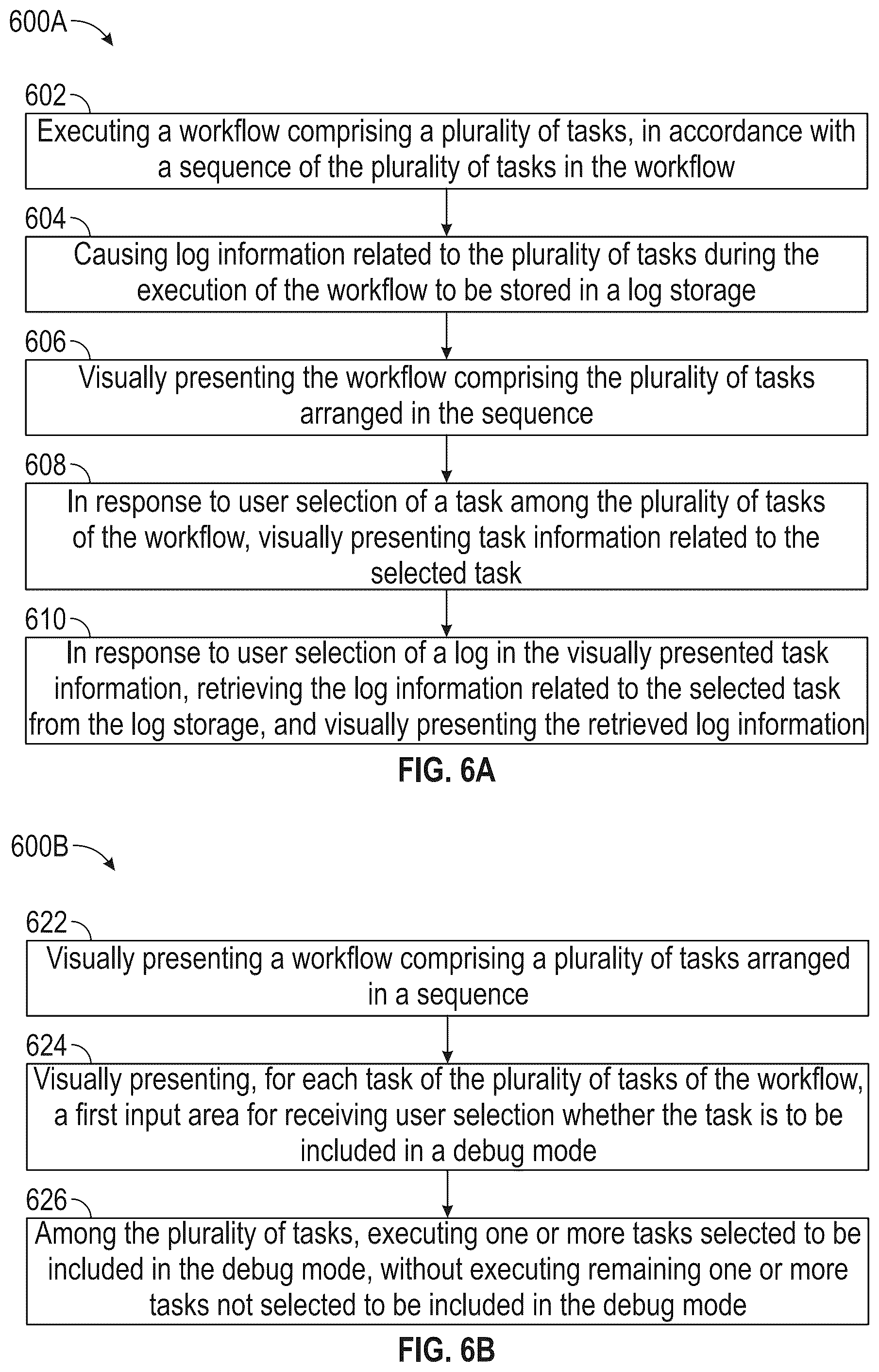 Patent US12586019 Figure 14 – Workflow management method, system and computer program product with real time log, debug and resume features