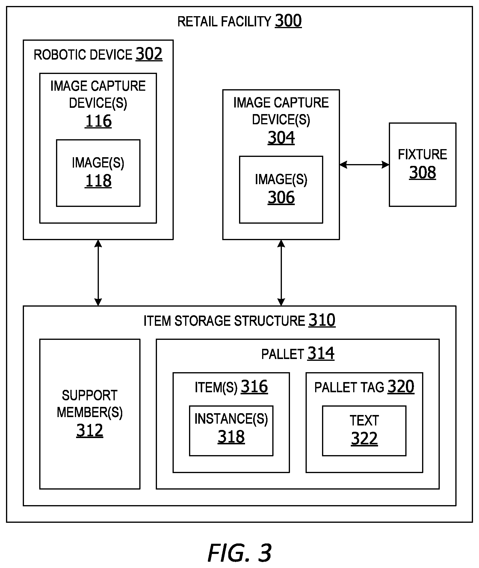 Patent US12586031 Figure 3 – Pallet tag classification for improved text recognition accuracy