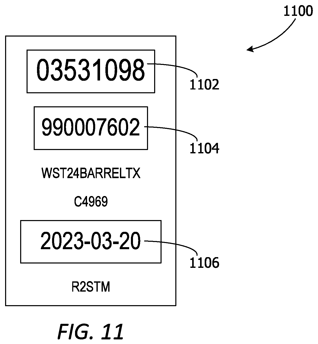 Patent US12586031 Figure 8 – Pallet tag classification for improved text recognition accuracy