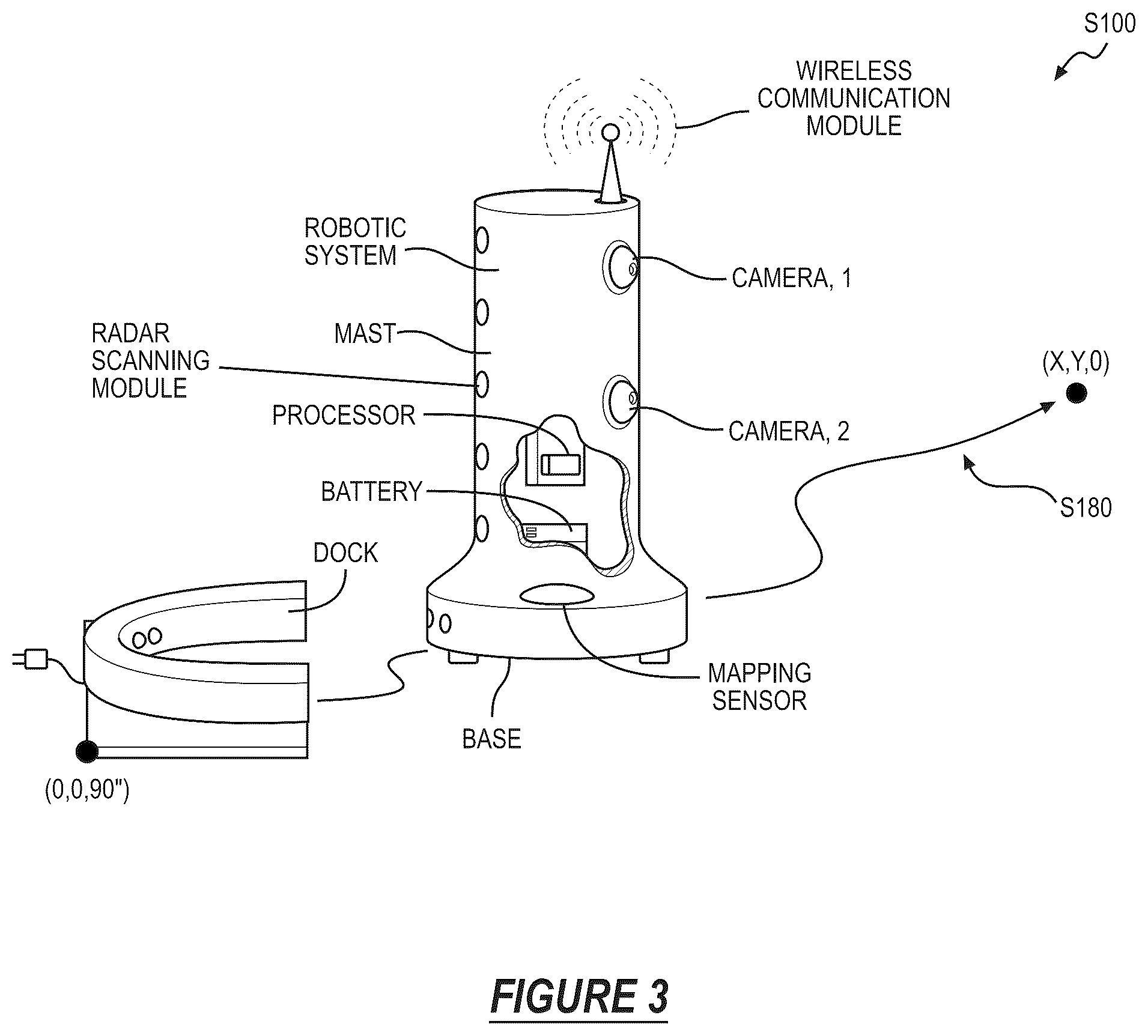 Patent US12586033 Figure 5 – System and method for selectively re-stocking inventory structures with stock of product from back-of-store inventory