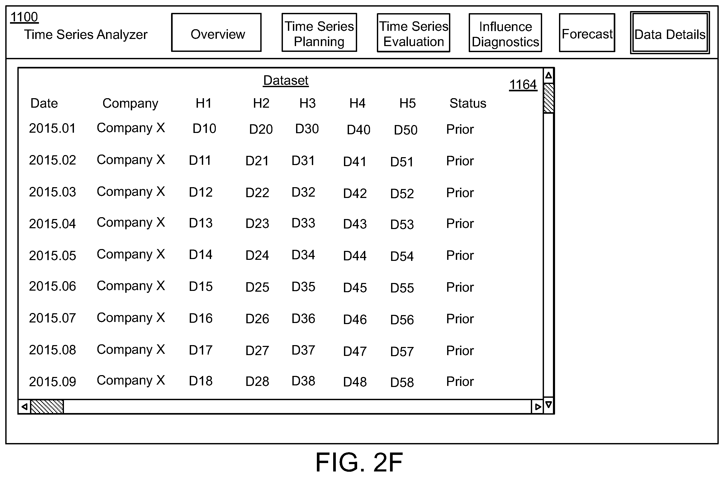 Patent US12586035 Figure 7 – Interactive user interface for system