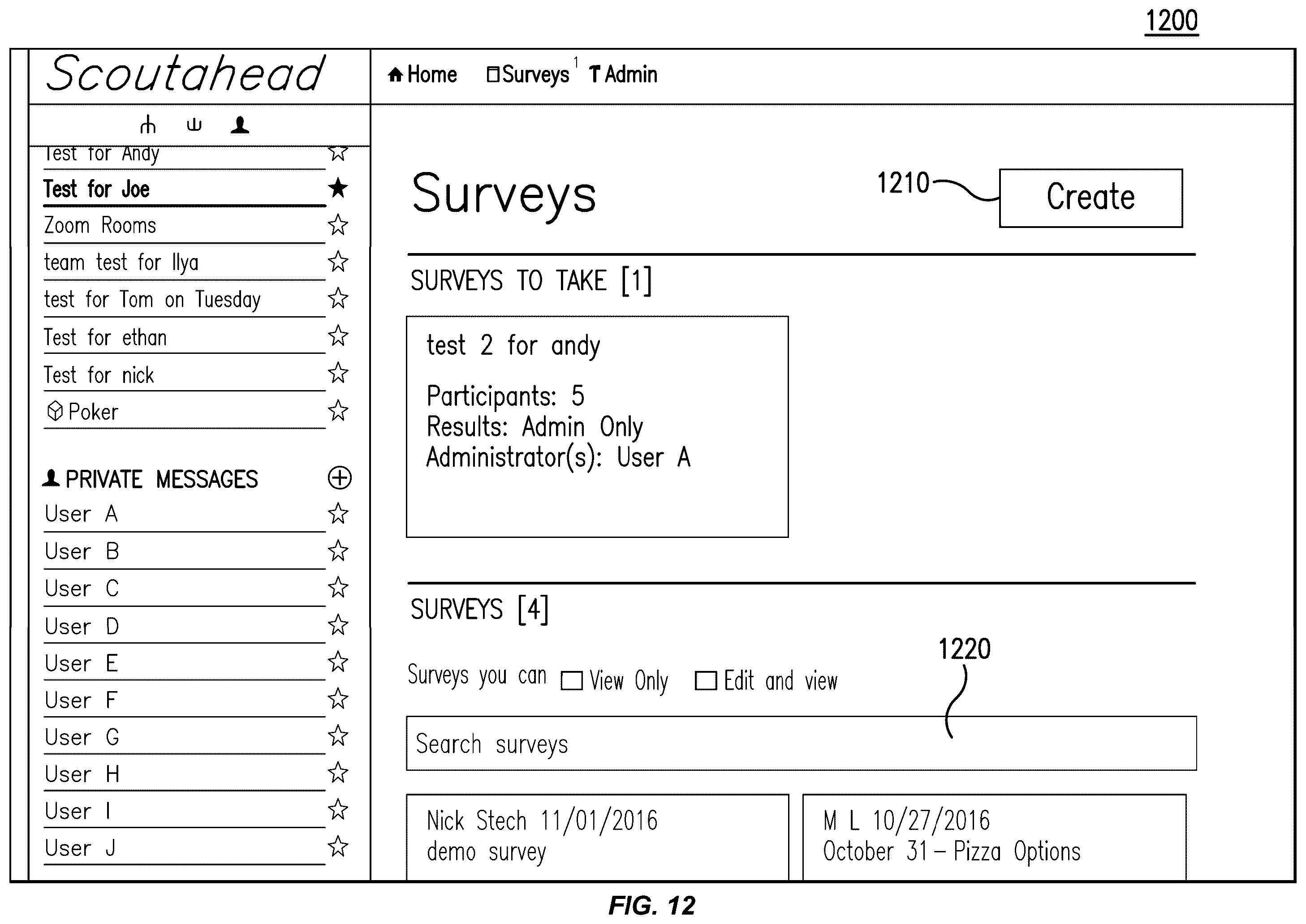 Patent US12586039 Figure 15 – Chat and email messaging integration