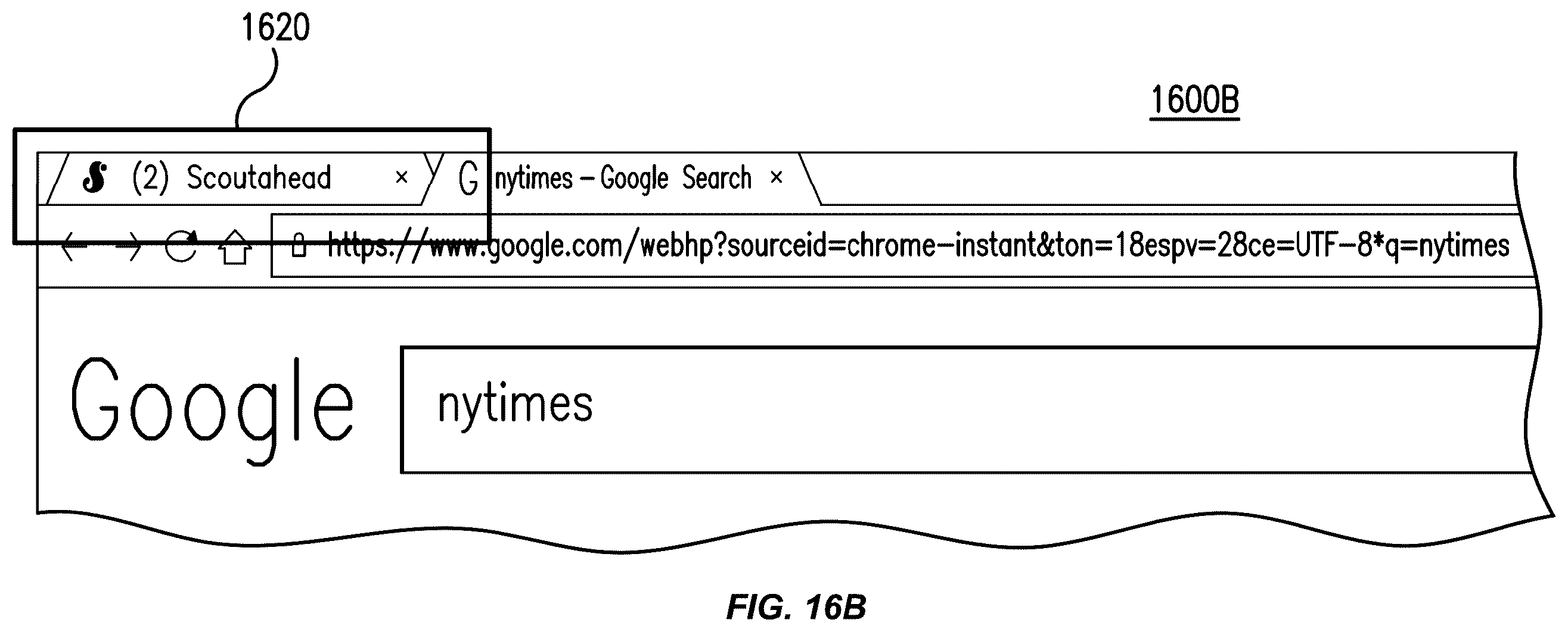 Patent US12586039 Figure 20 – Chat and email messaging integration