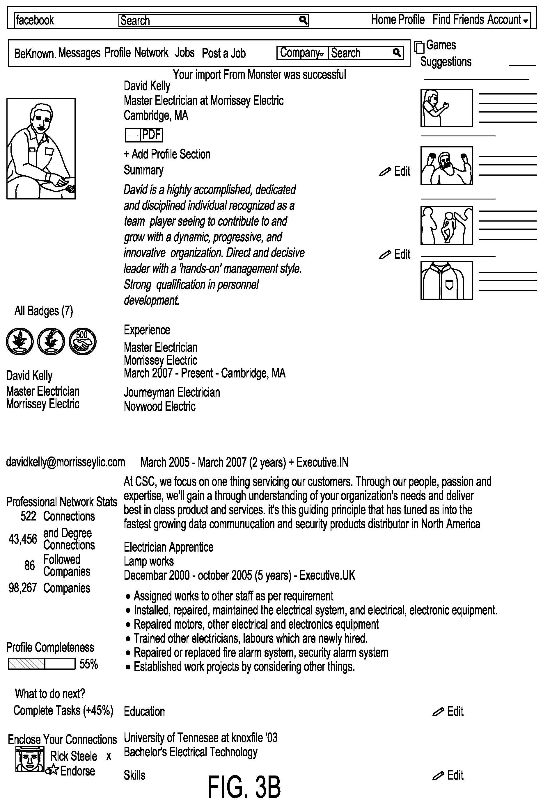 Patent US12586043 Figure 5 – Social match platform apparatus, method, and system