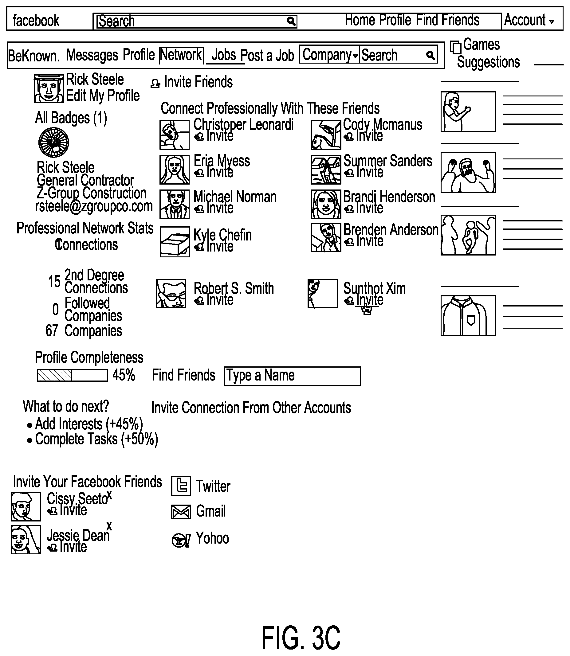 Patent US12586043 Figure 6 – Social match platform apparatus, method, and system
