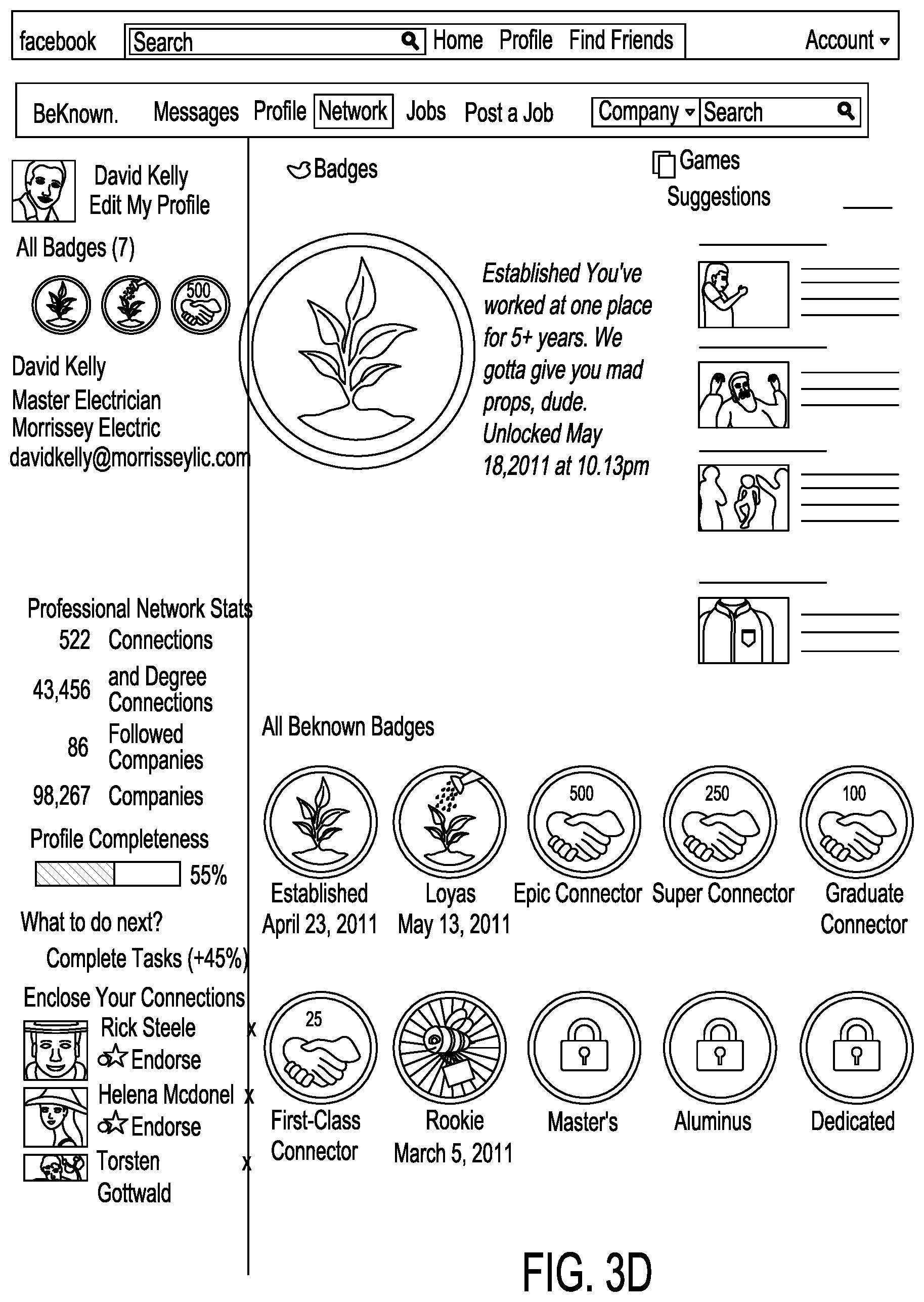 Patent US12586043 Figure 7 – Social match platform apparatus, method, and system