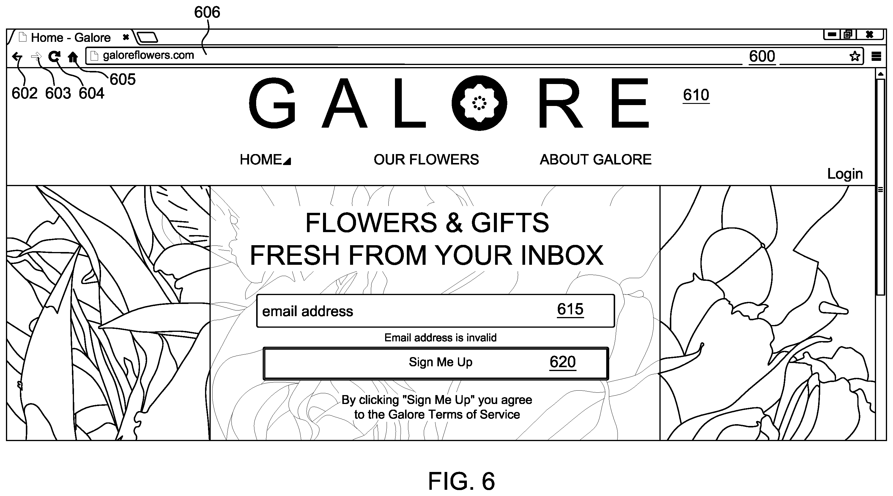 Patent US12586044 Figure 6 – Method and system for a secure registration