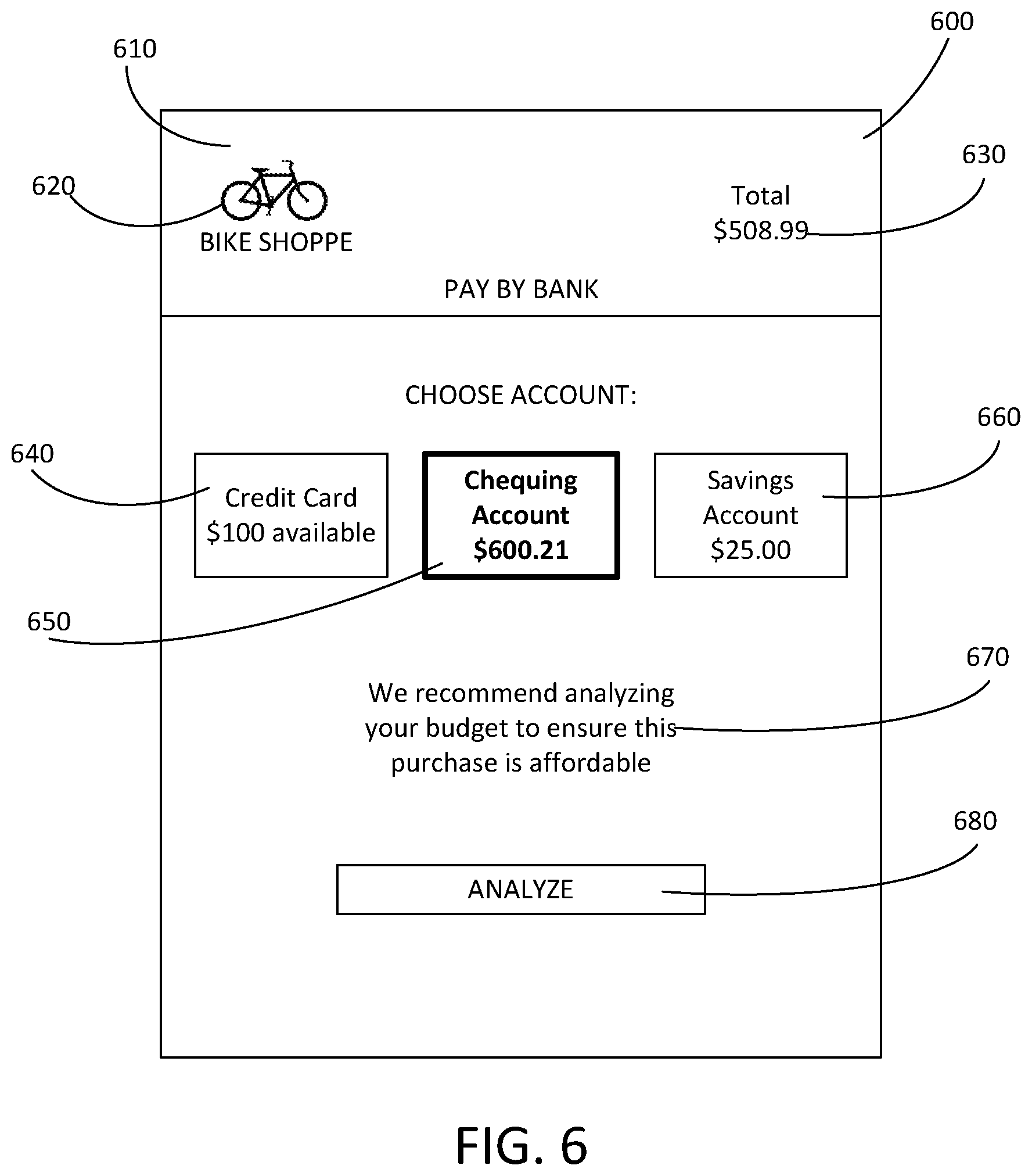 Patent US12586047 Figure 6 – System and method for generating data transfer recommendations