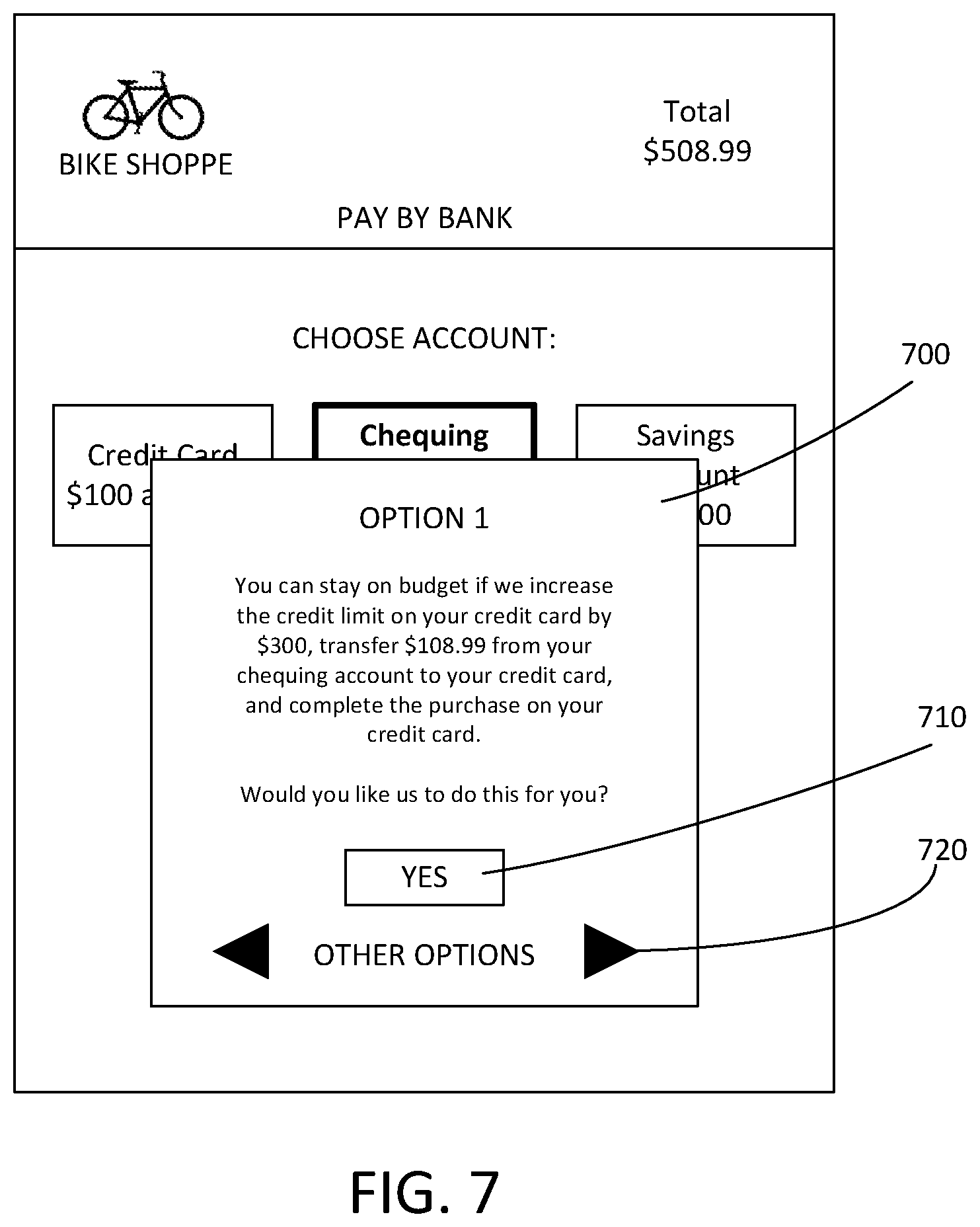 Patent US12586047 Figure 7 – System and method for generating data transfer recommendations