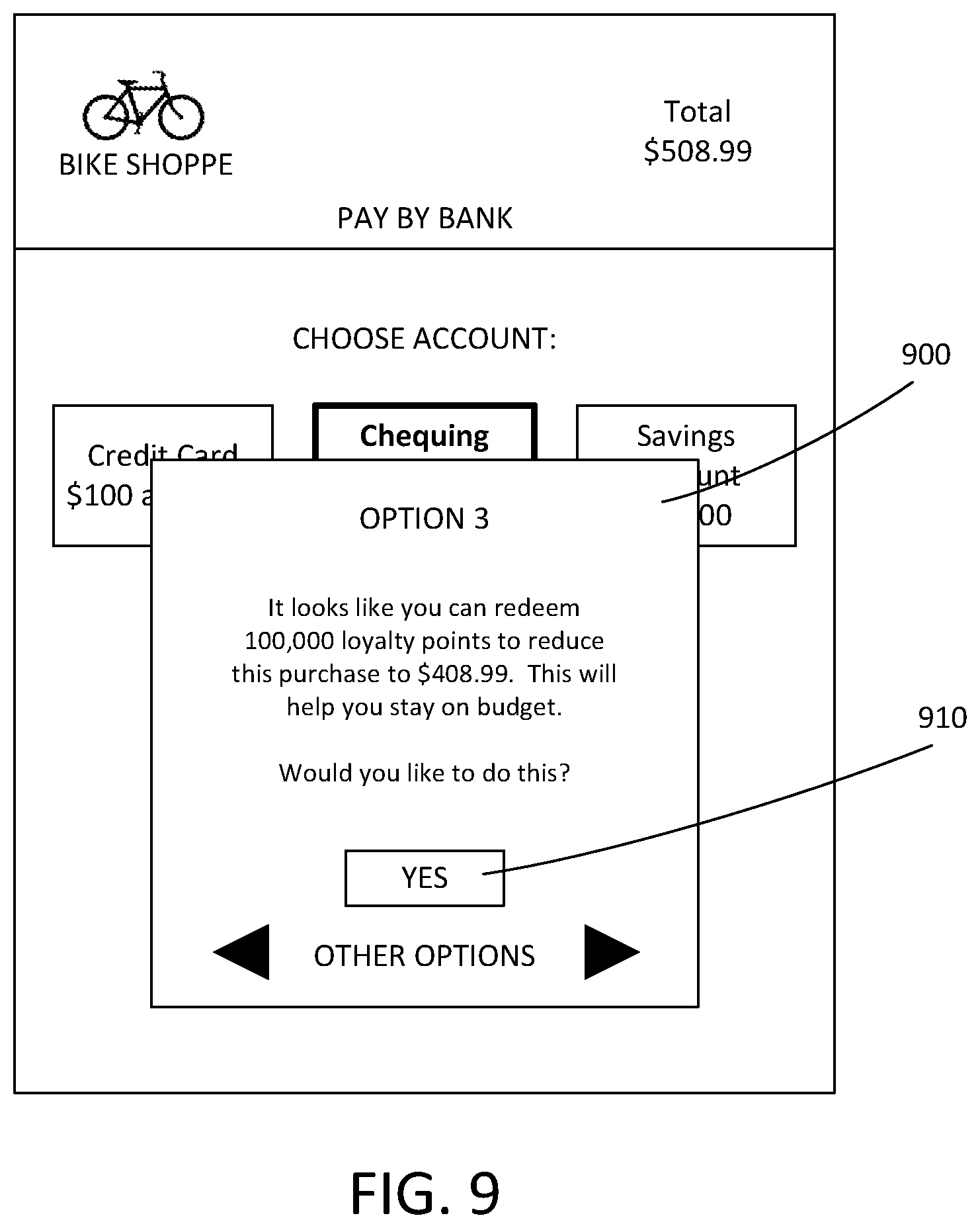 Patent US12586047 Figure 9 – System and method for generating data transfer recommendations