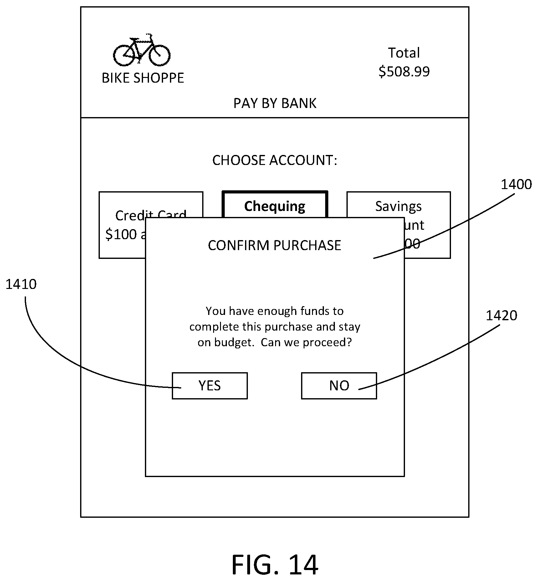 Patent US12586047 Figure 14 – System and method for generating data transfer recommendations