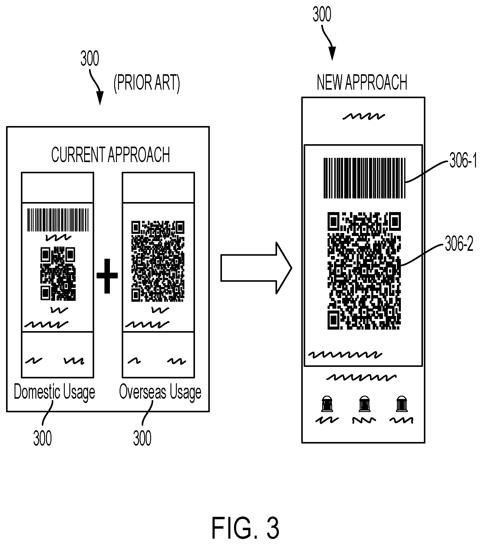 Patent US12586053 Figure 3 – Two-dimensional code transaction processing common gateway