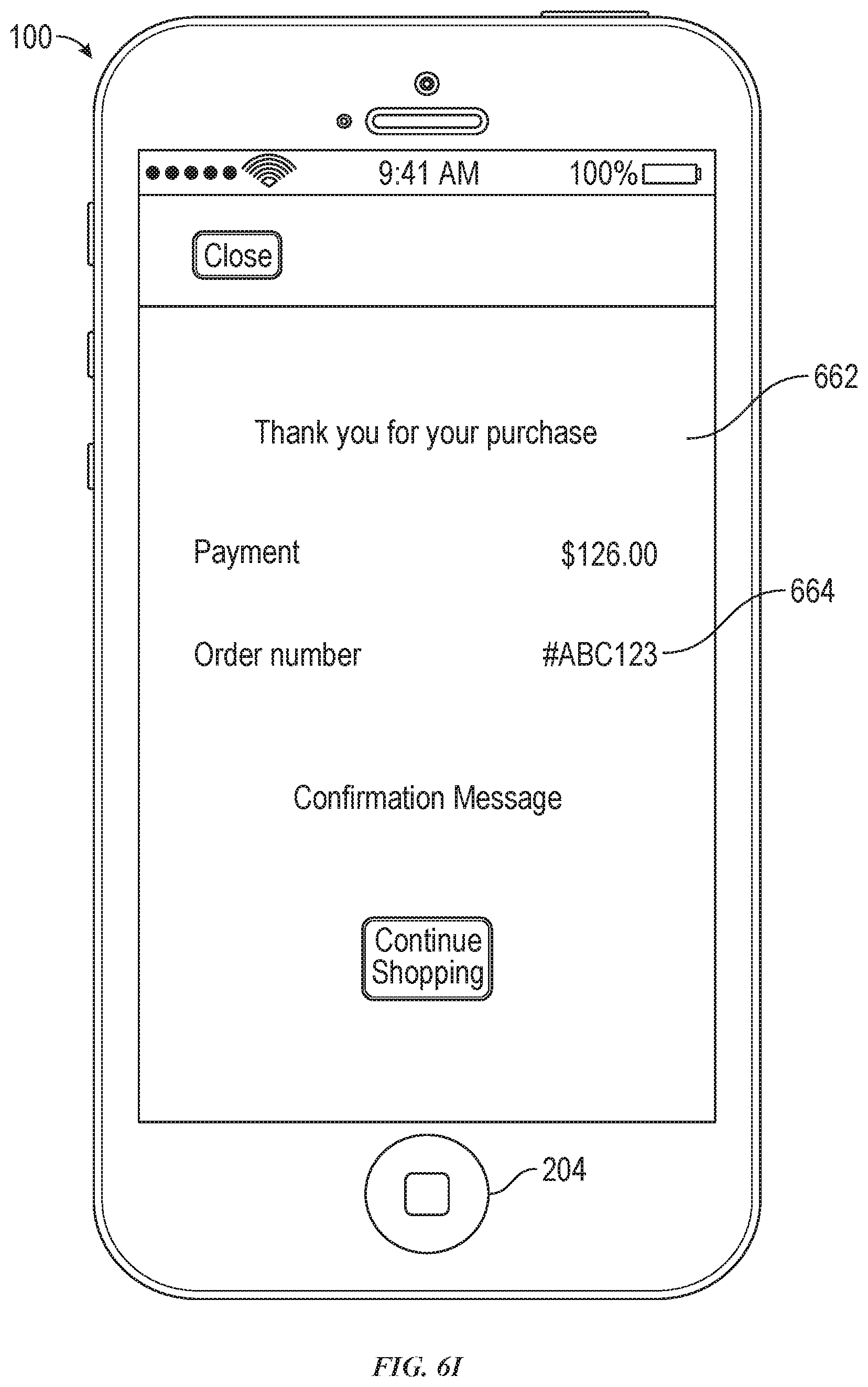 Patent US12586054 Figure 18 – User interface for payments