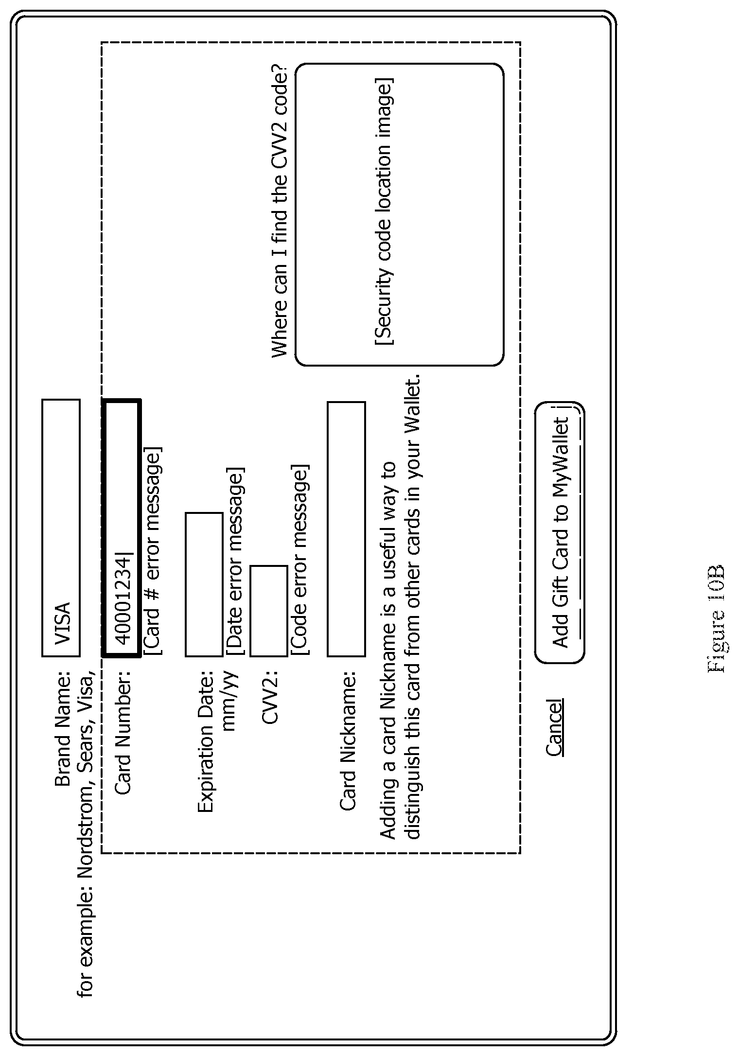 Patent US12586058 Figure 17 – System and method for using intelligent codes to add a stored-value card to an electronic wallet