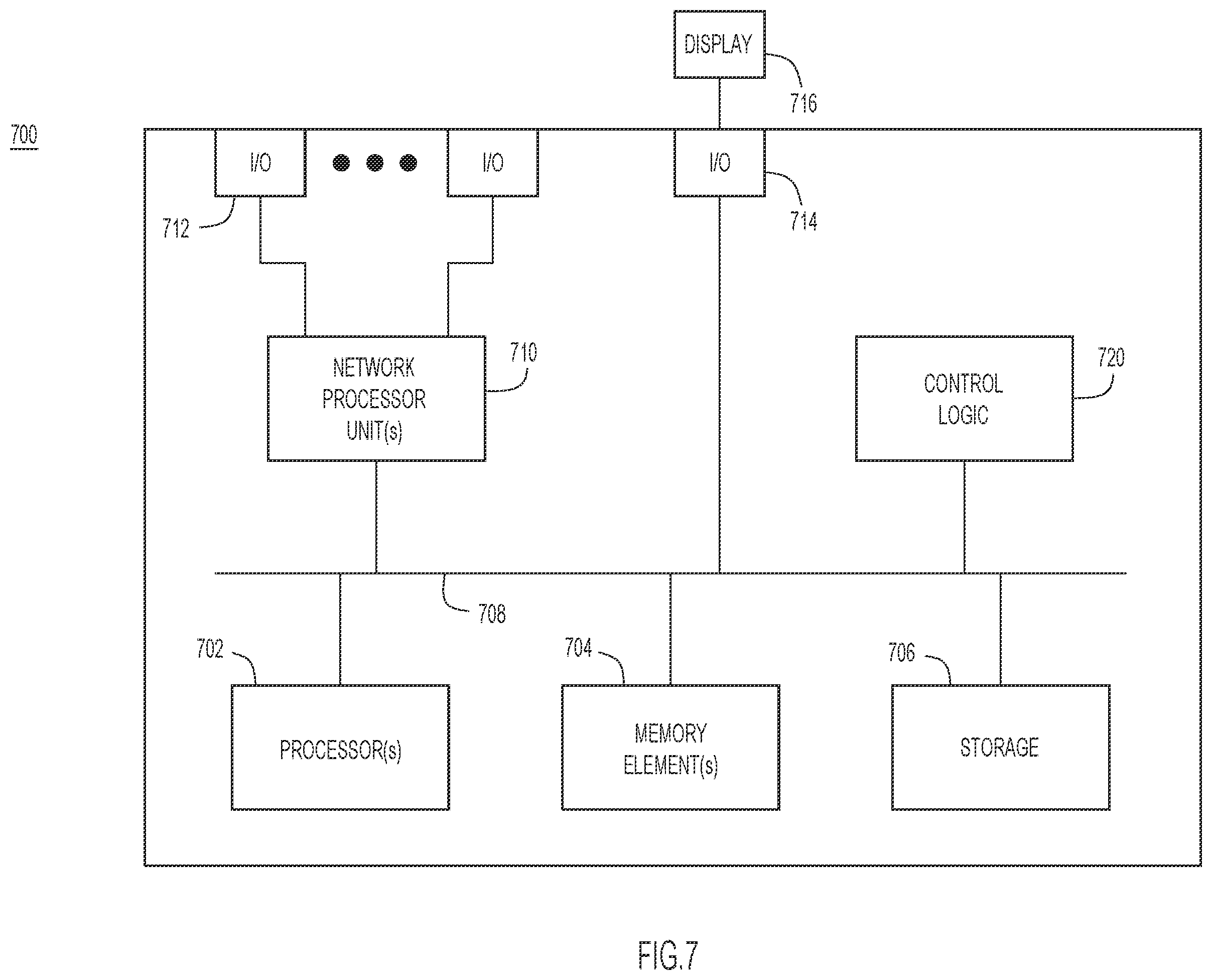 Patent US12586066 Figure 7 – Freight management system