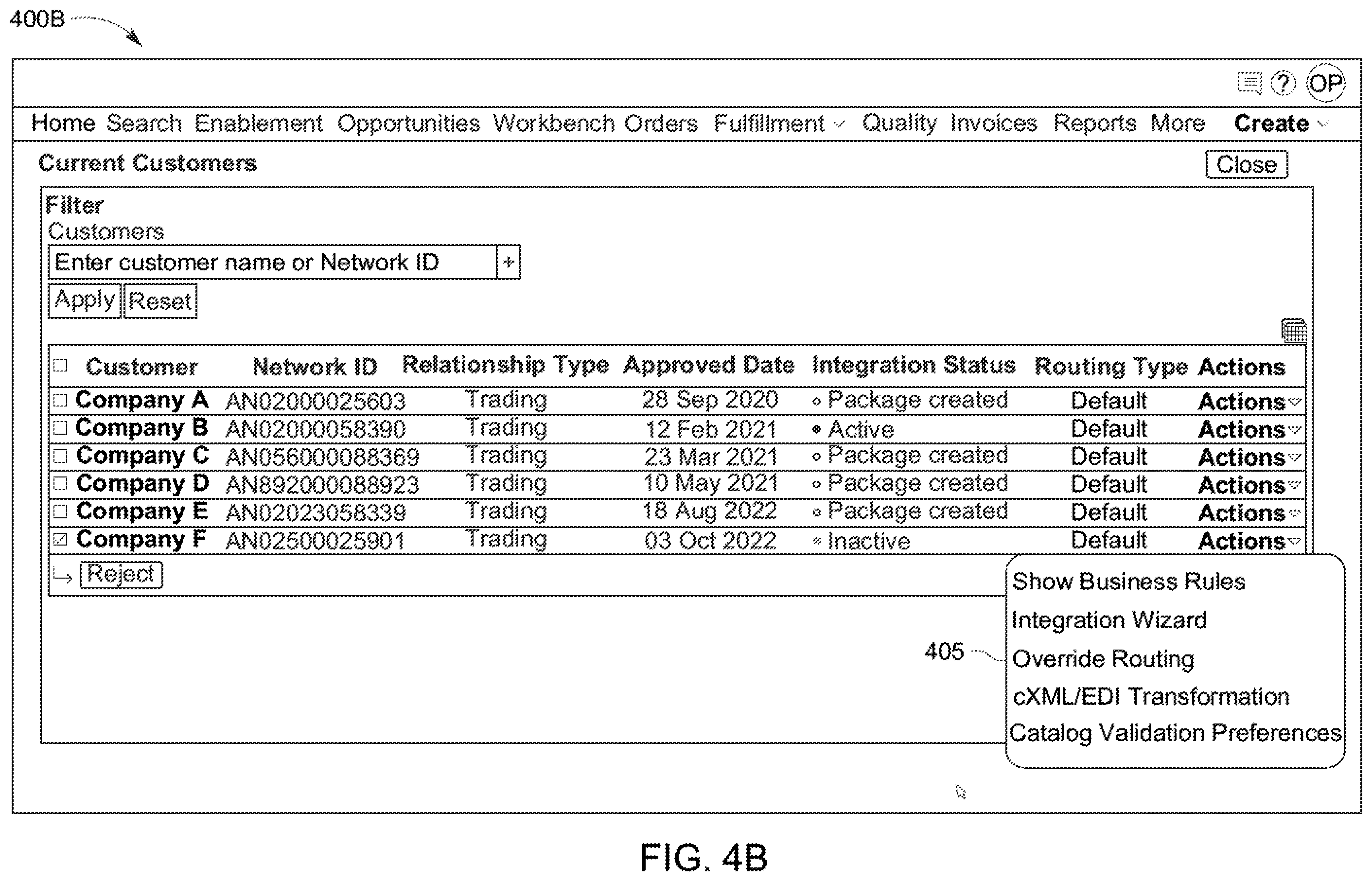 Patent US12586075 Figure 5 – Generation of integration content for transaction networks