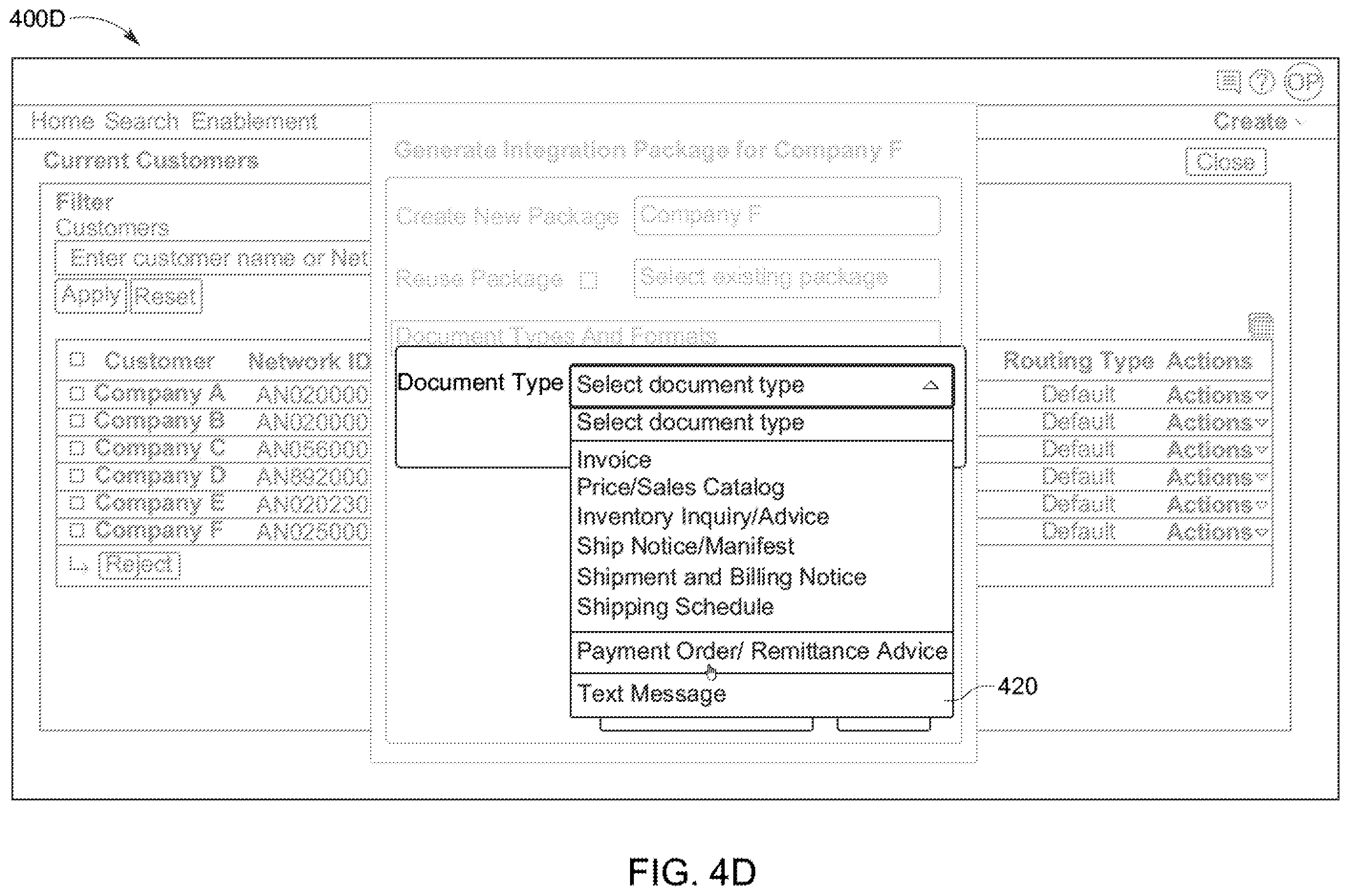 Patent US12586075 Figure 7 – Generation of integration content for transaction networks