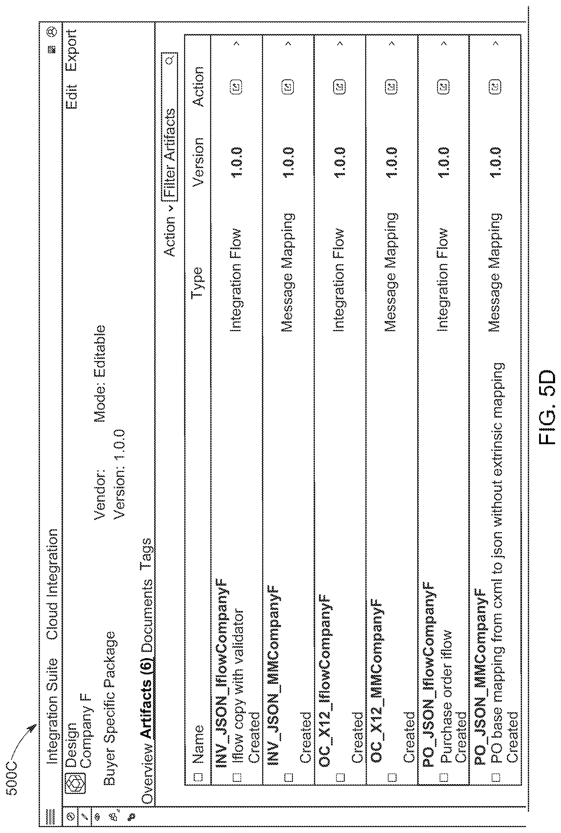 Patent US12586075 Figure 13 – Generation of integration content for transaction networks