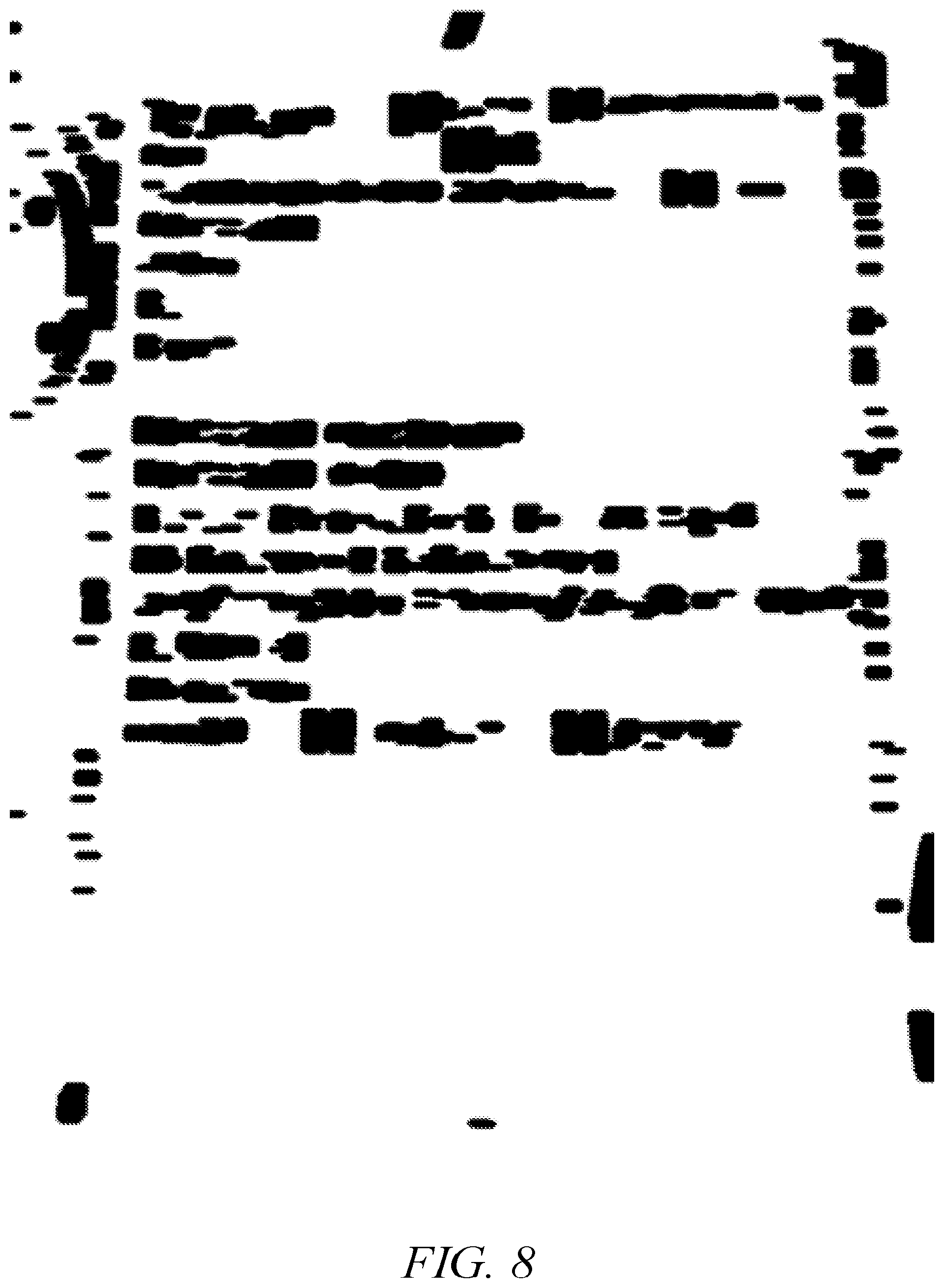 Patent US12586107 Figure 8 – Document optical character recognition