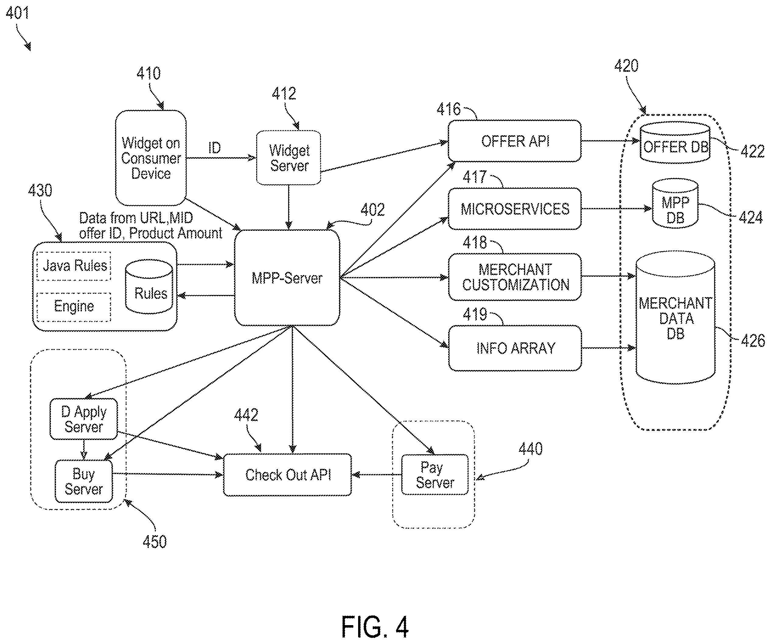 Patent US12586109 Figure 12 – Dynamic offer selection system