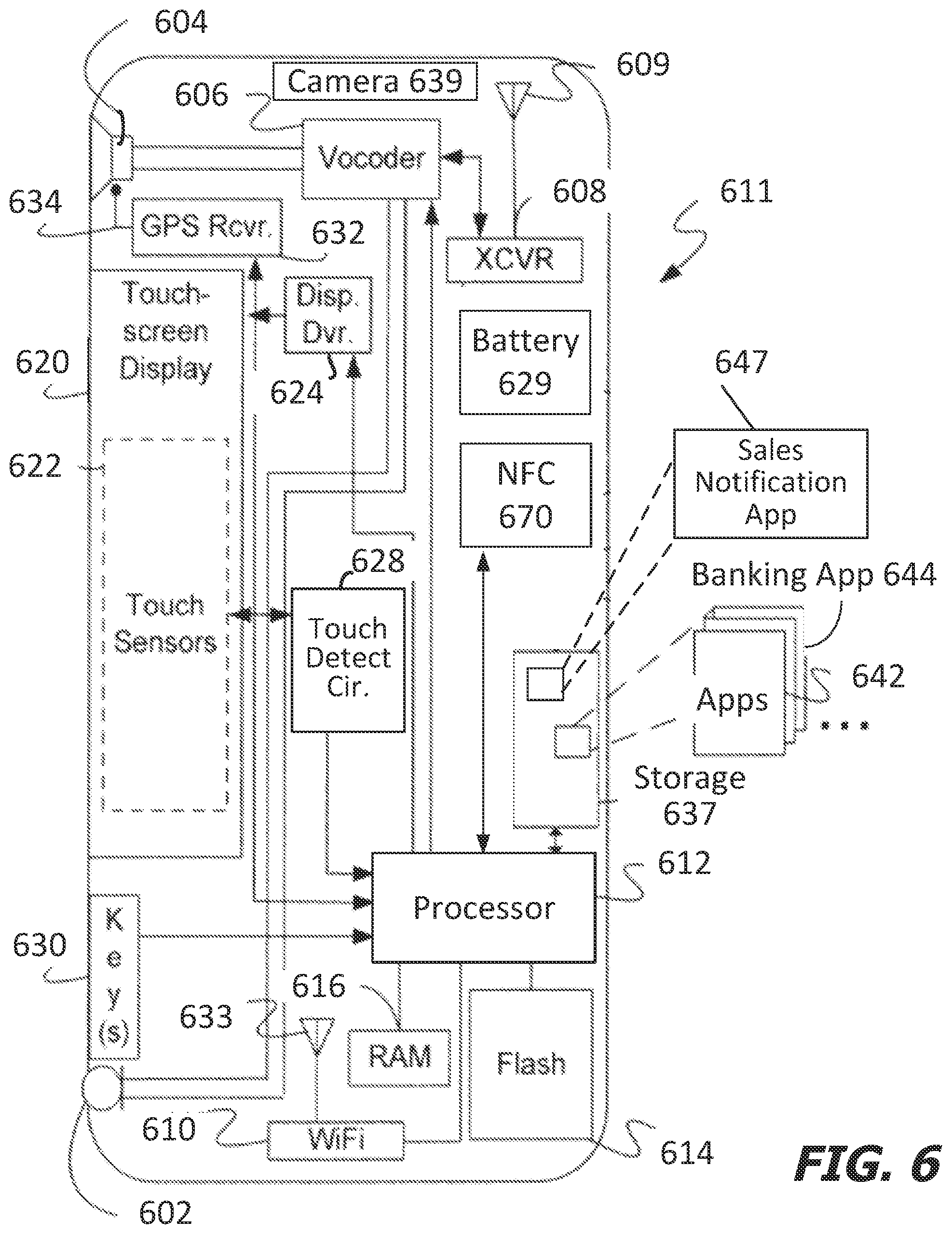 Patent US12586111 Figure 7 – Transaction and receipt based alert and notification system and techniques