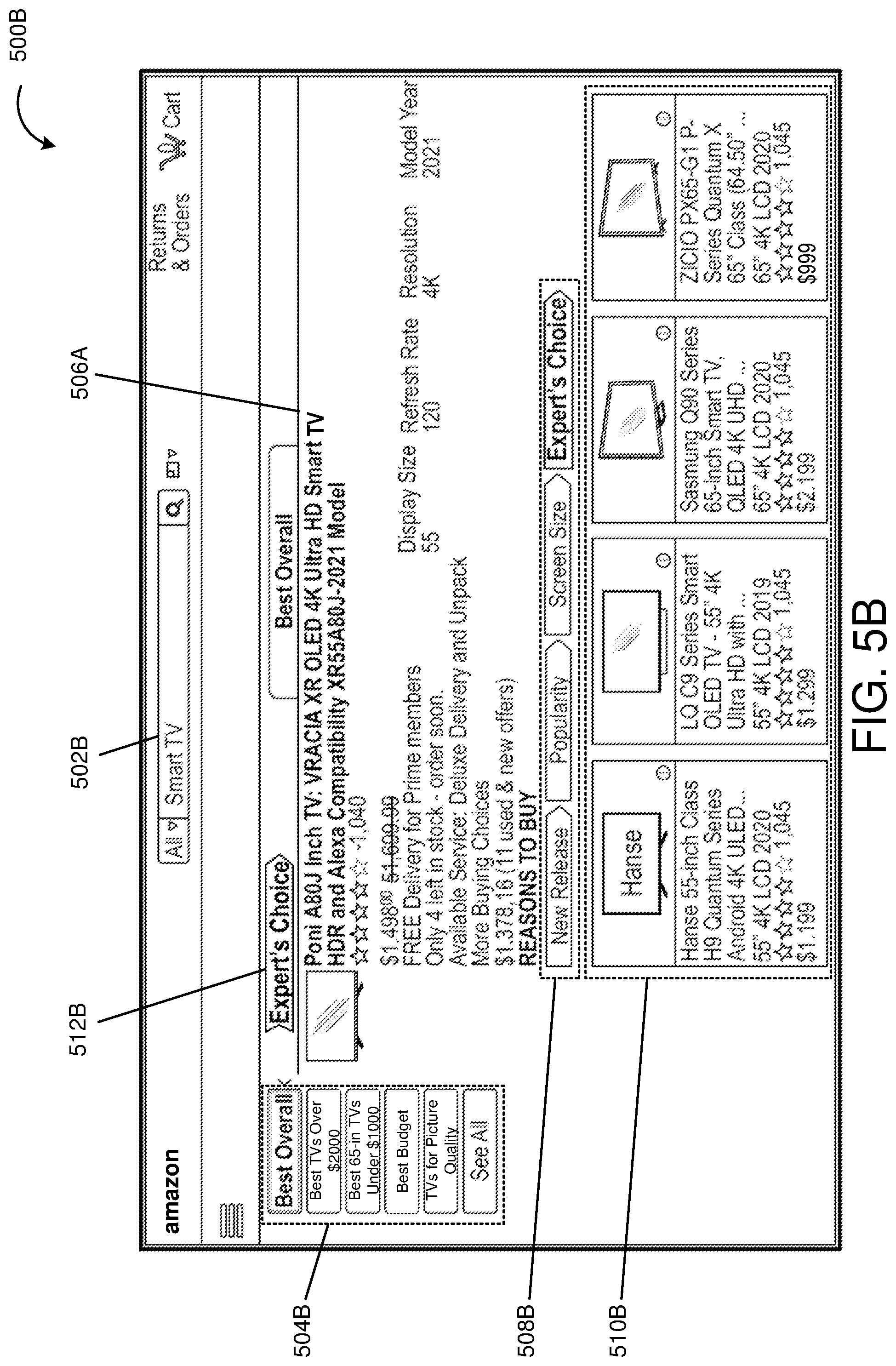 Patent US12586115 Figure 6 – Facet-based context-aware user interfaces