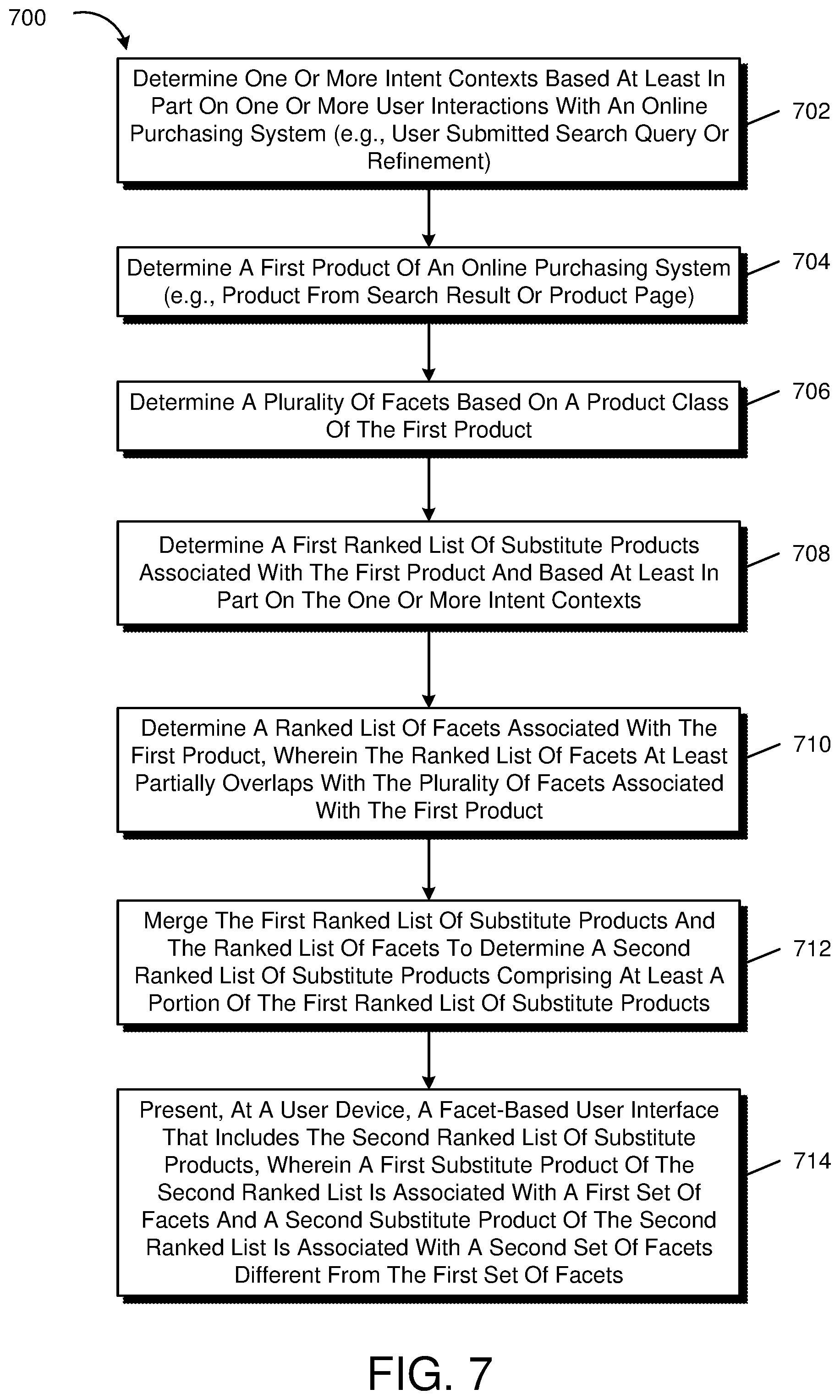 Patent US12586115 Figure 9 – Facet-based context-aware user interfaces