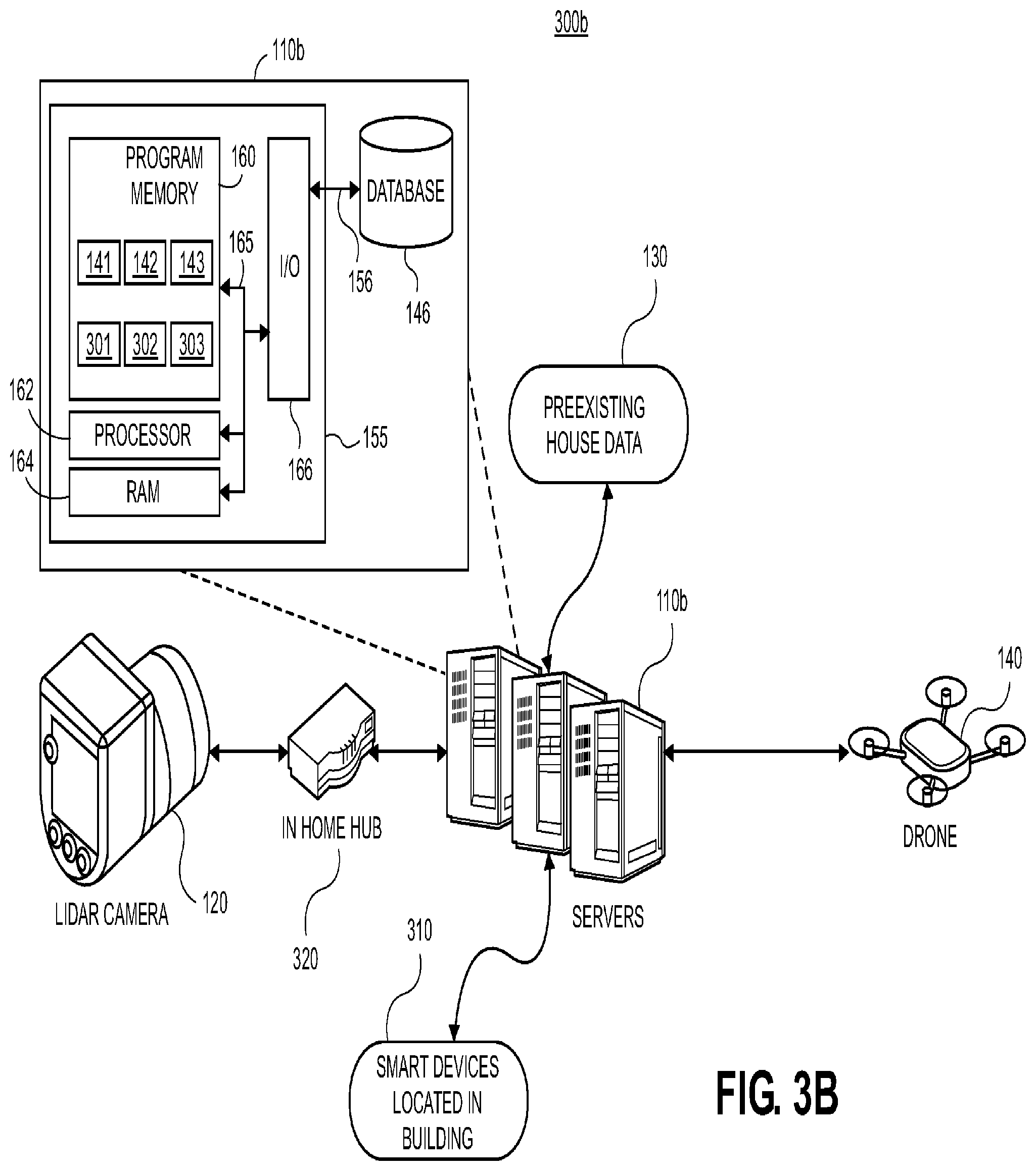Patent US12586135 Figure 4 – Systems and methods for light detection and ranging (LIDAR) based generation of a homeowners insurance quote