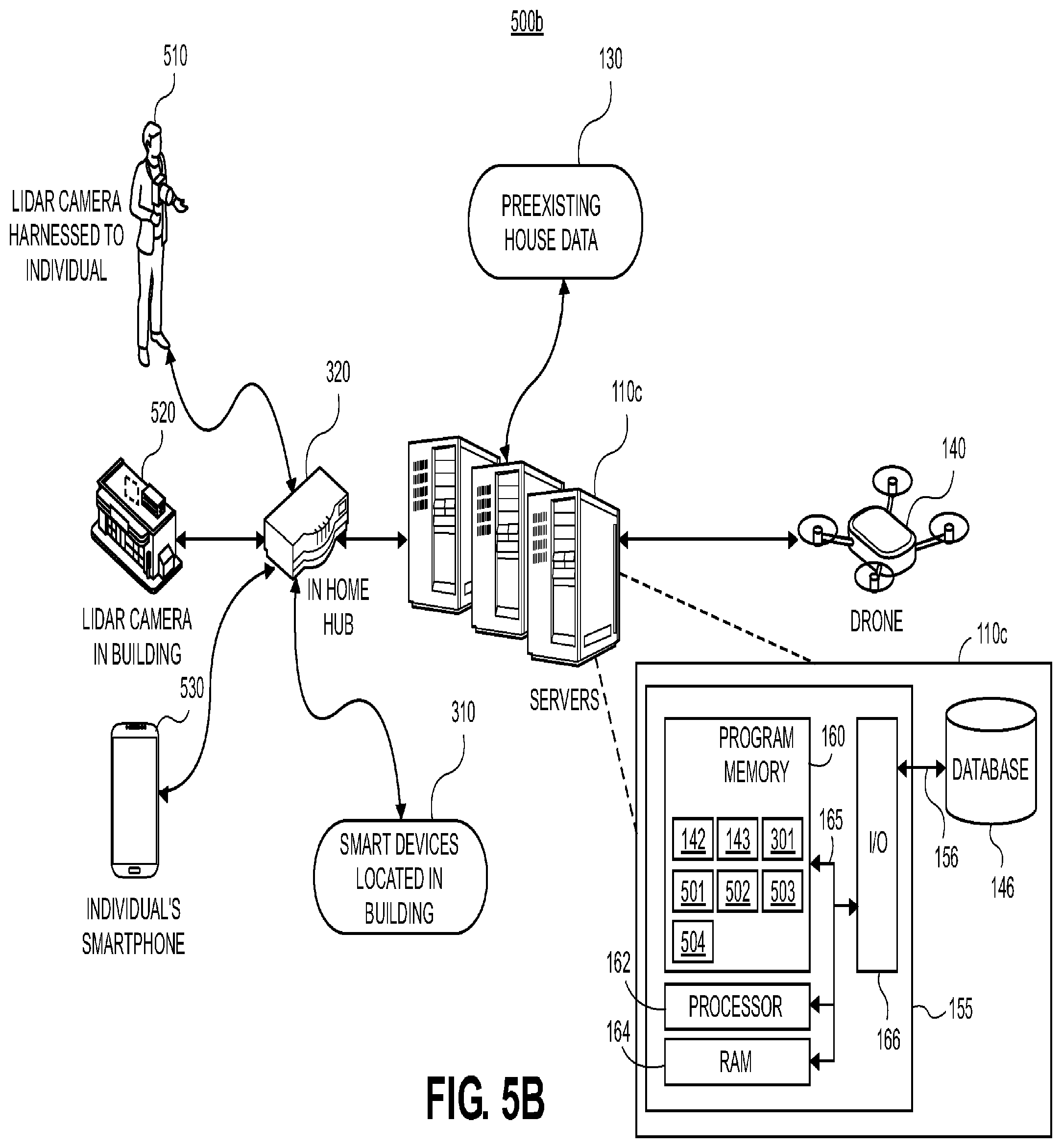 Patent US12586135 Figure 7 – Systems and methods for light detection and ranging (LIDAR) based generation of a homeowners insurance quote