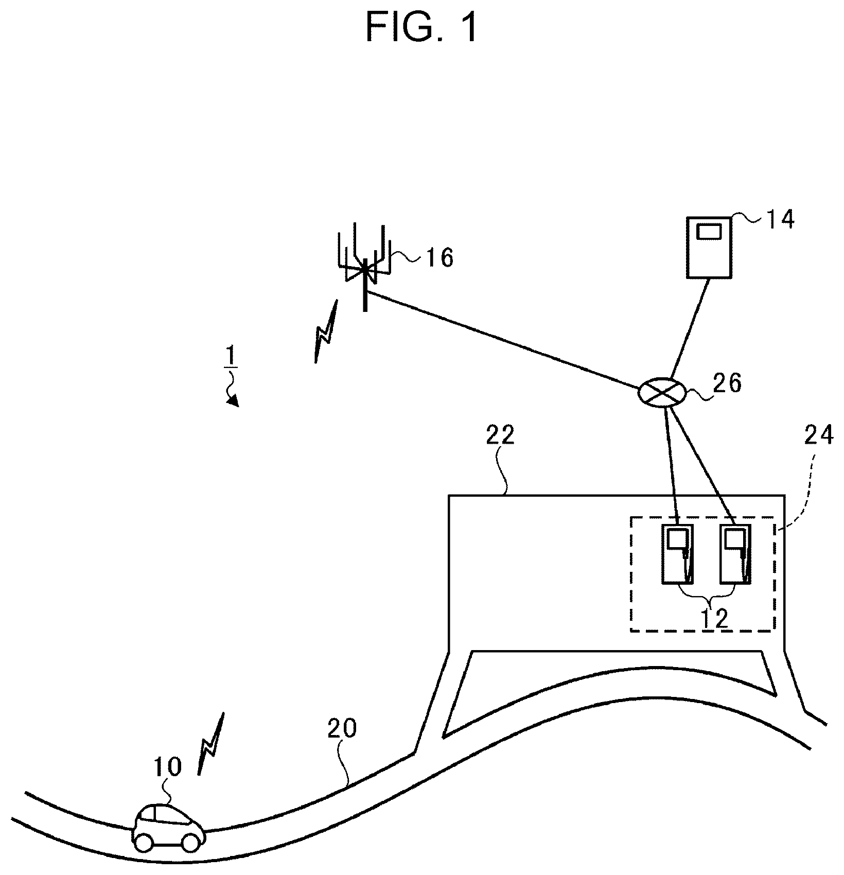 Patent US12586138 Figure 1 – Charging system