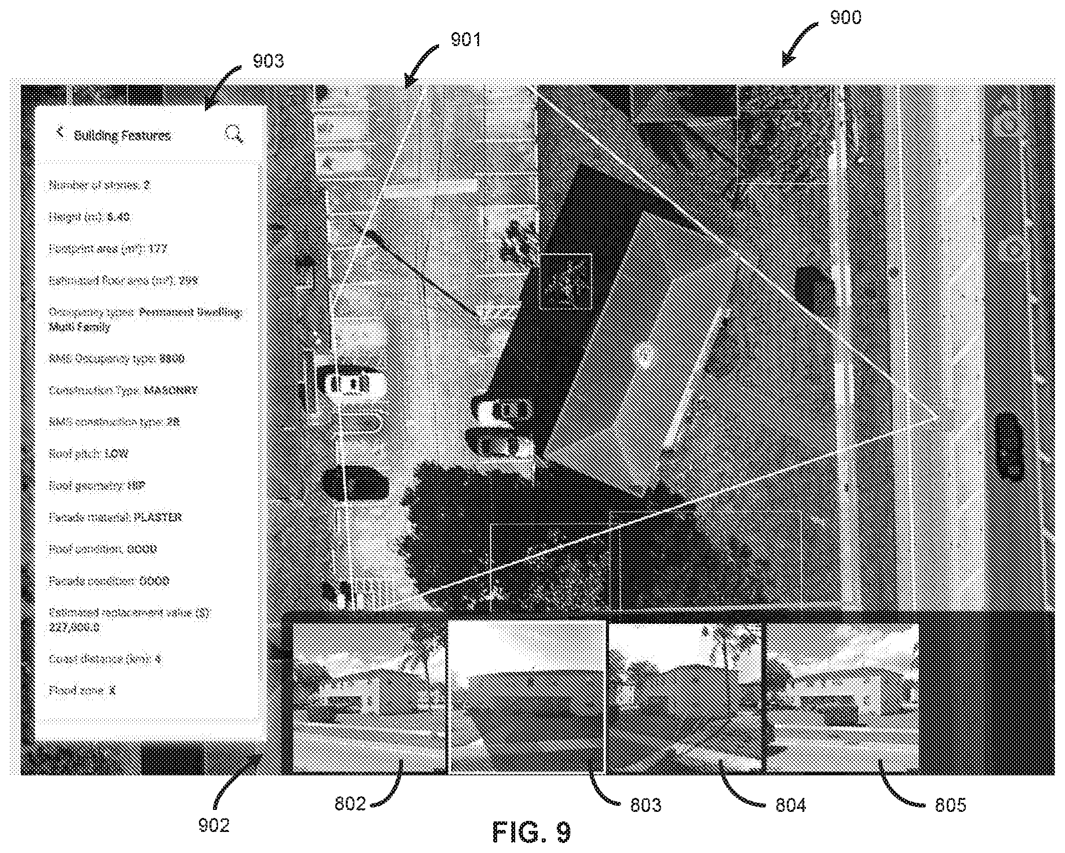 Patent US12586140 Figure 11 – Automated property inspections