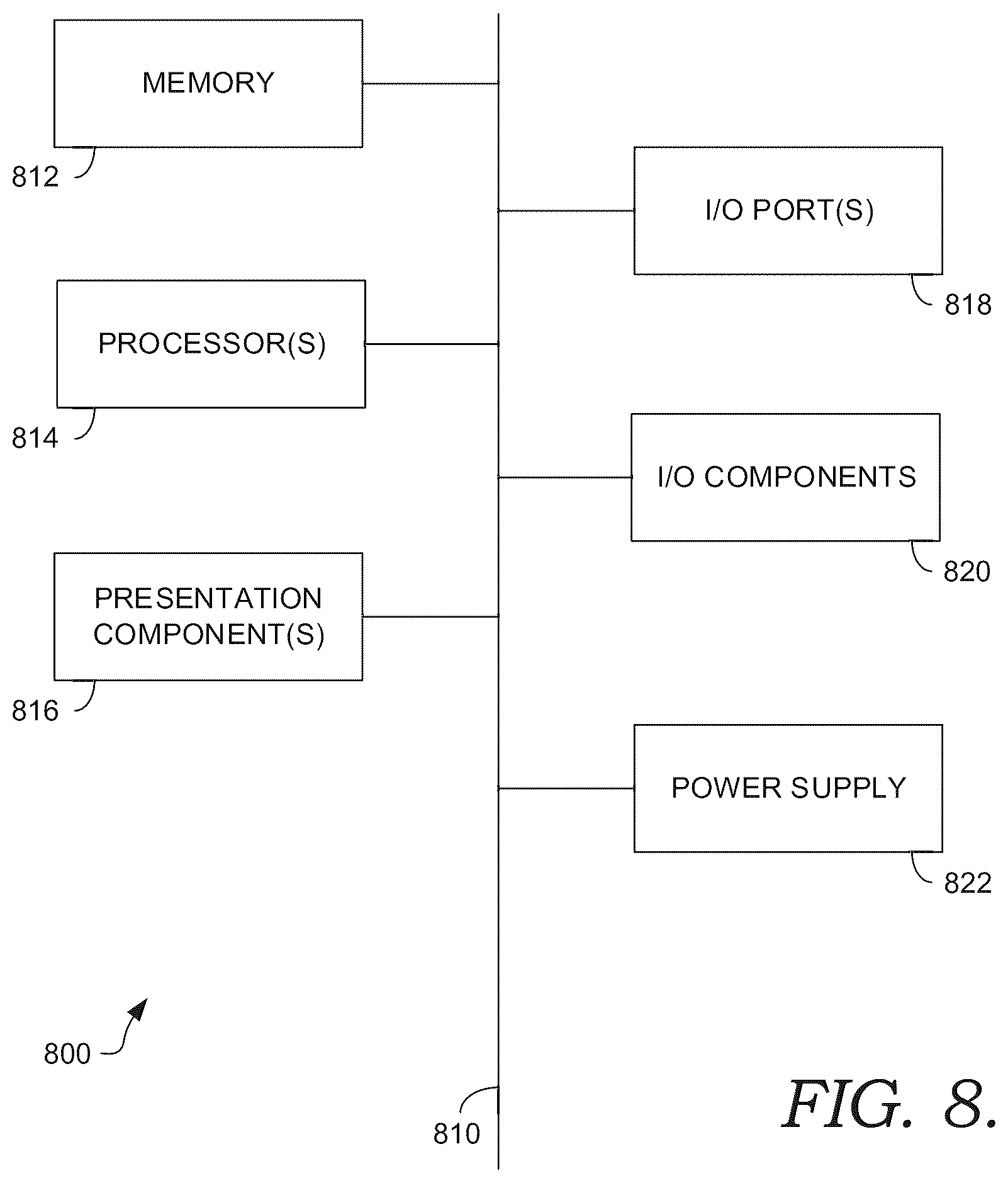 Patent US12586148 Figure 8 – Efficient image warping based on user input