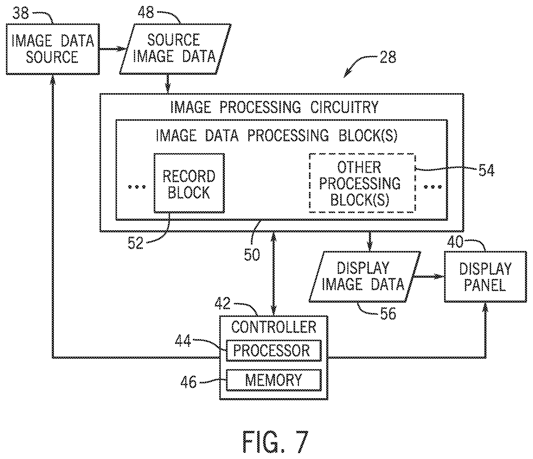 Patent US12586149 Figure 5 – Mixed reality recording of foveated display content systems and methods
