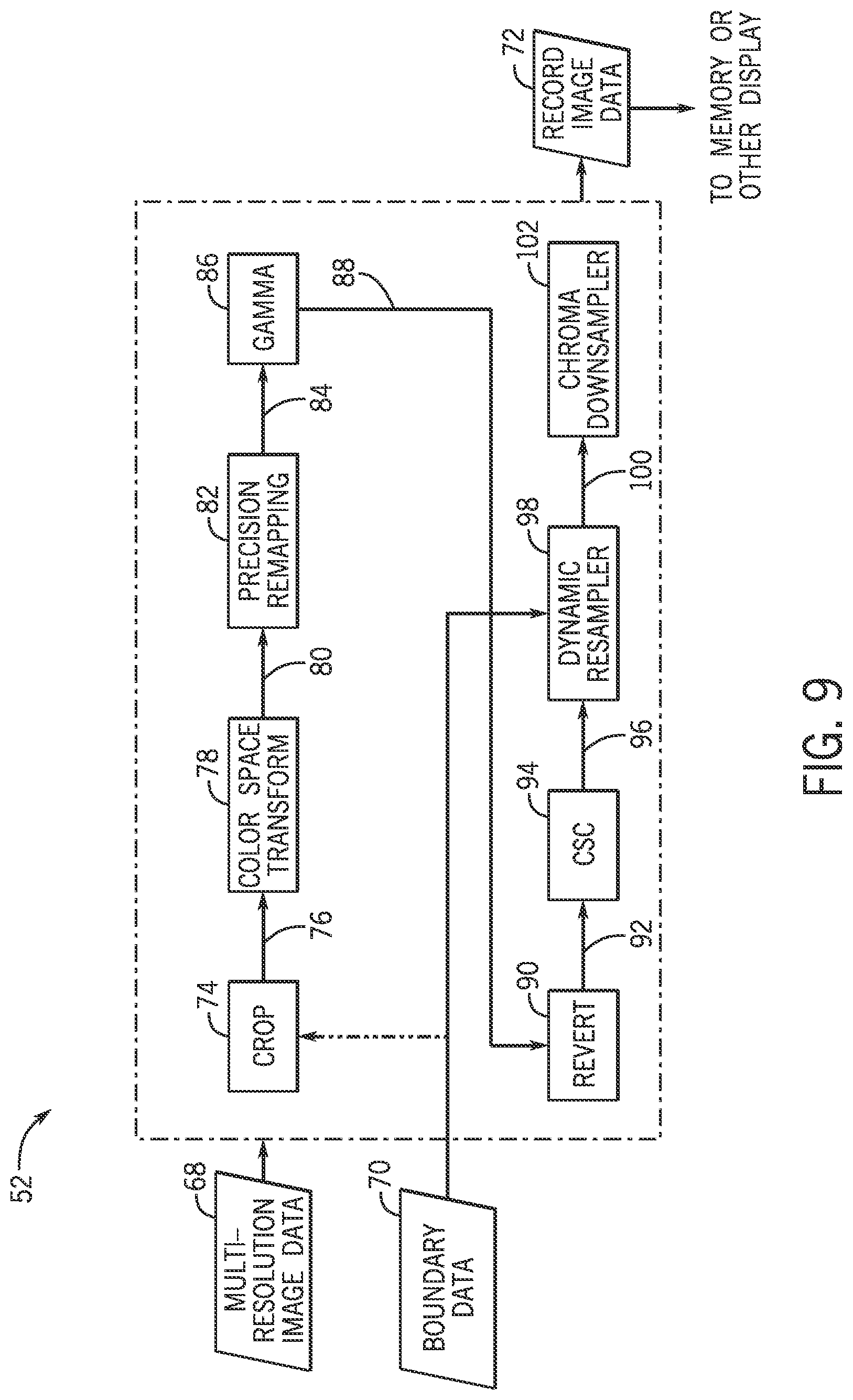 Patent US12586149 Figure 7 – Mixed reality recording of foveated display content systems and methods