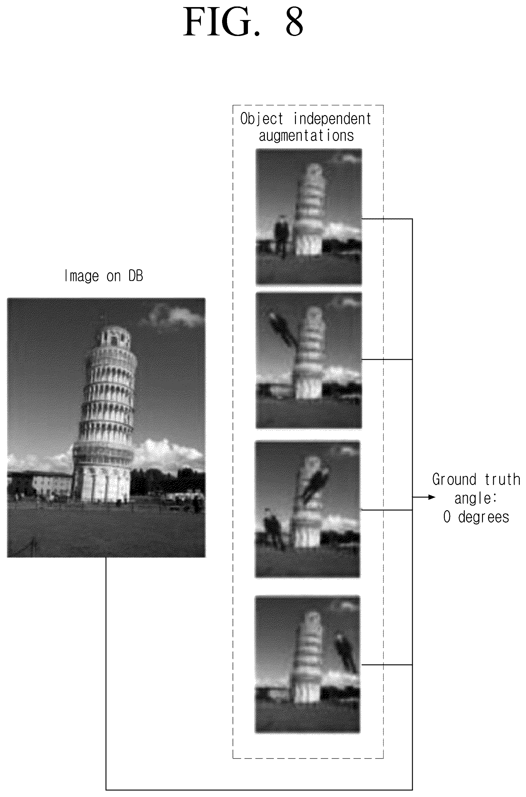 Patent US12586156 Figure 8 – Method, system and apparatus for image orientation correction