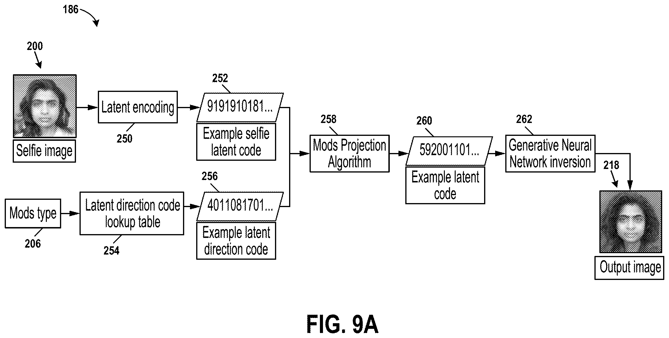Patent US12586157 Figure 7 – Methods and systems for modifying hair characteristics in a digital image