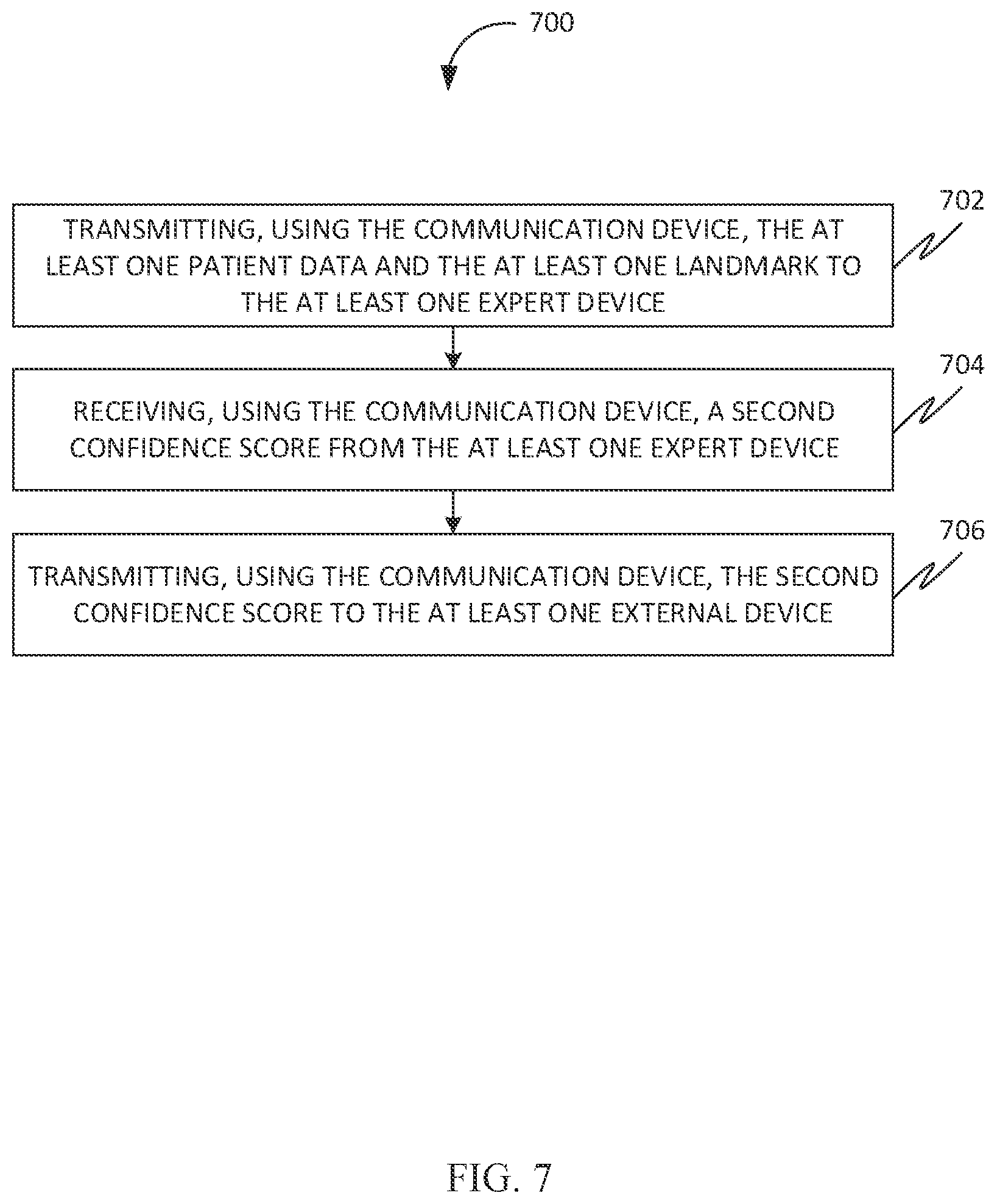 Patent US12586192 Figure 7 – Systems and methods for generating a dental recommendation based on image processing