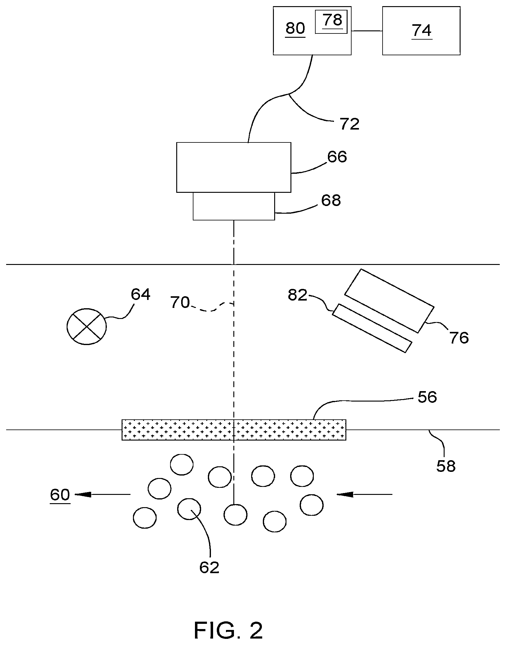 Patent US12586194 Figure 2 – Arrangement and method for the optical assessment of crop in a harvesting machine