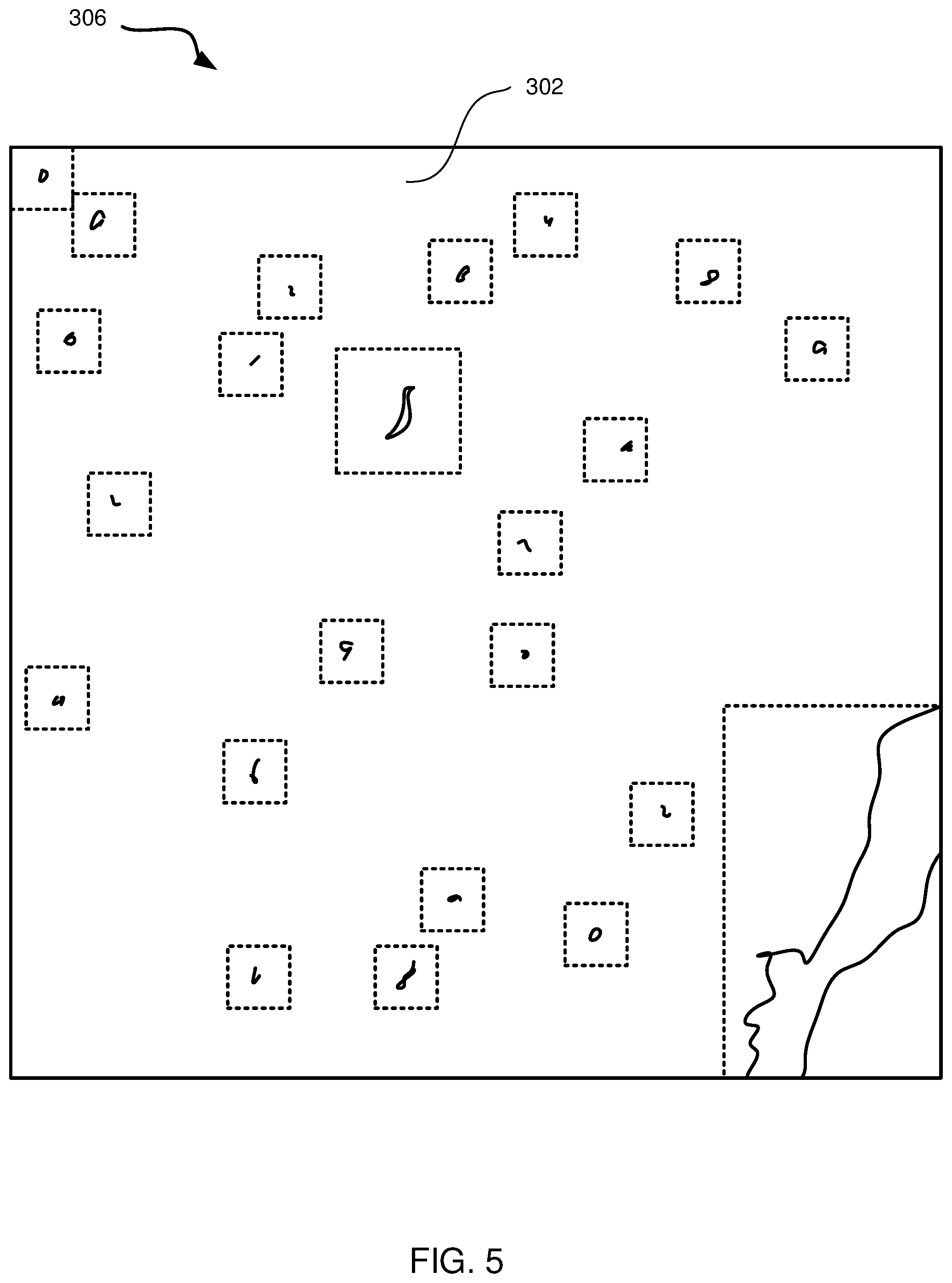 Patent US12586198 Figure 5 – Image analysis for identifying objects and classifying background exclusions